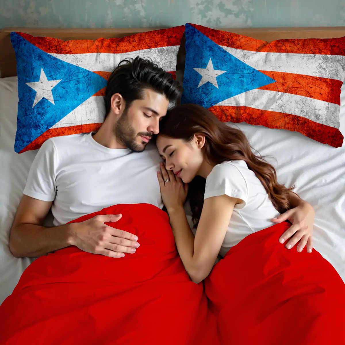 Puerto Rico Pride Queen Duvet Cover Set – Rock Puerto Rico Island Vibes