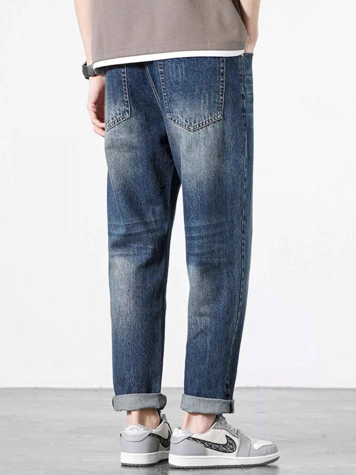 Men's Vintage Wash Relaxed Fit Jeans
