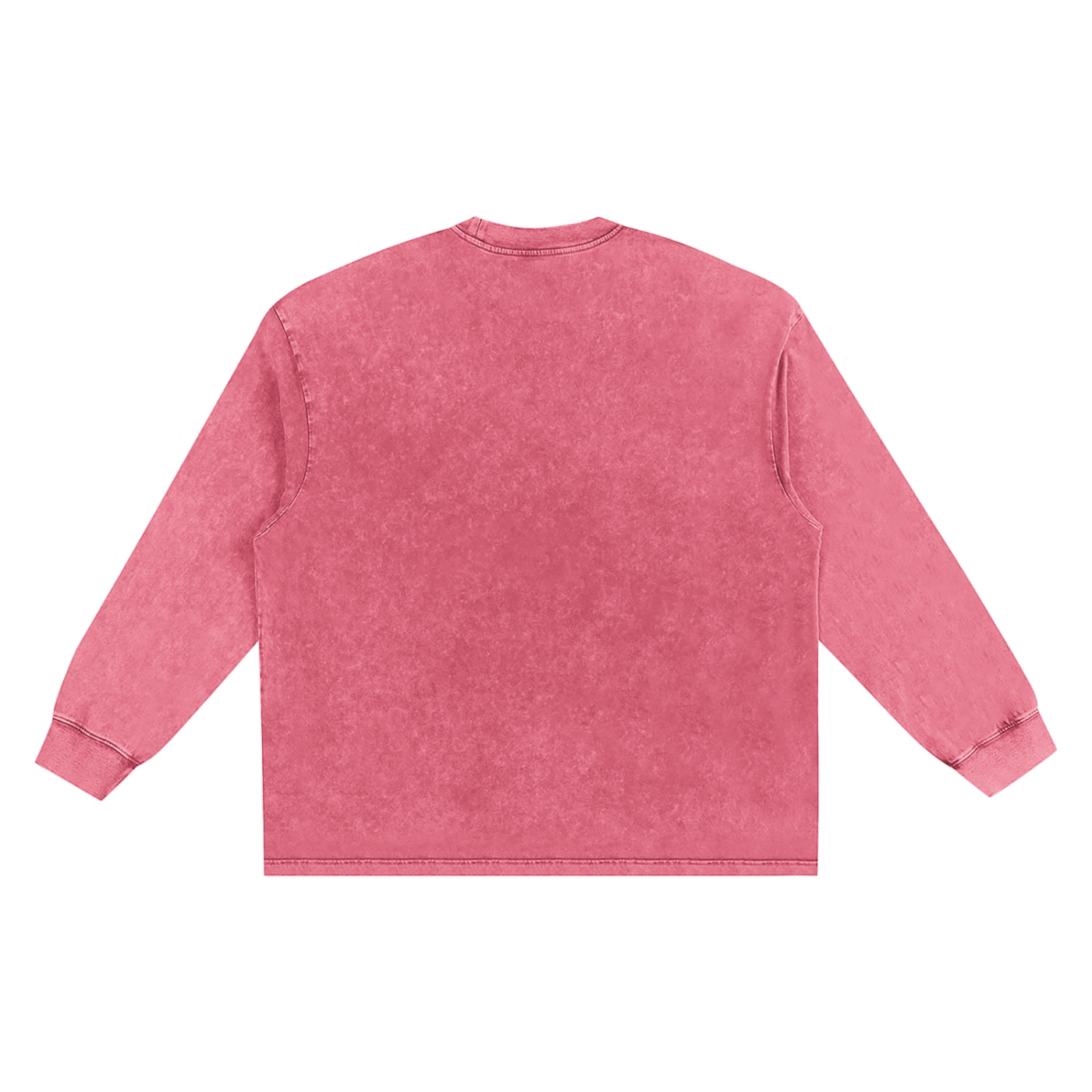 Women's Long Sleeve T-shirt with Versatile Frayed Edge Design