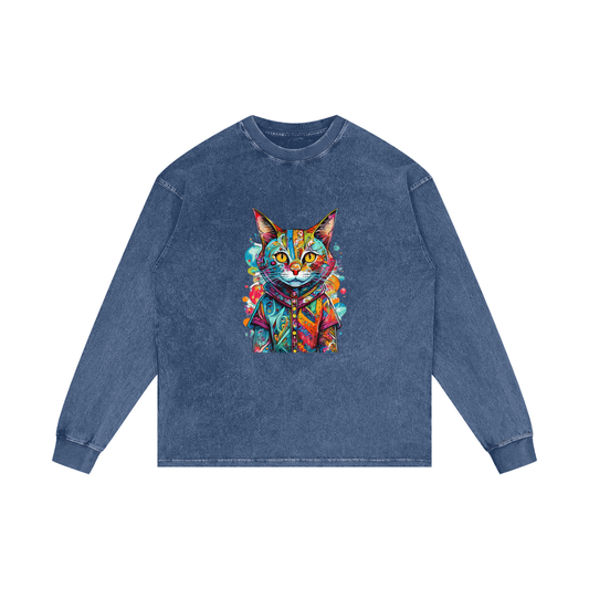 Women's Oversize Long Sleeve T-Shirt for Casual Wear and Everyday Comfort