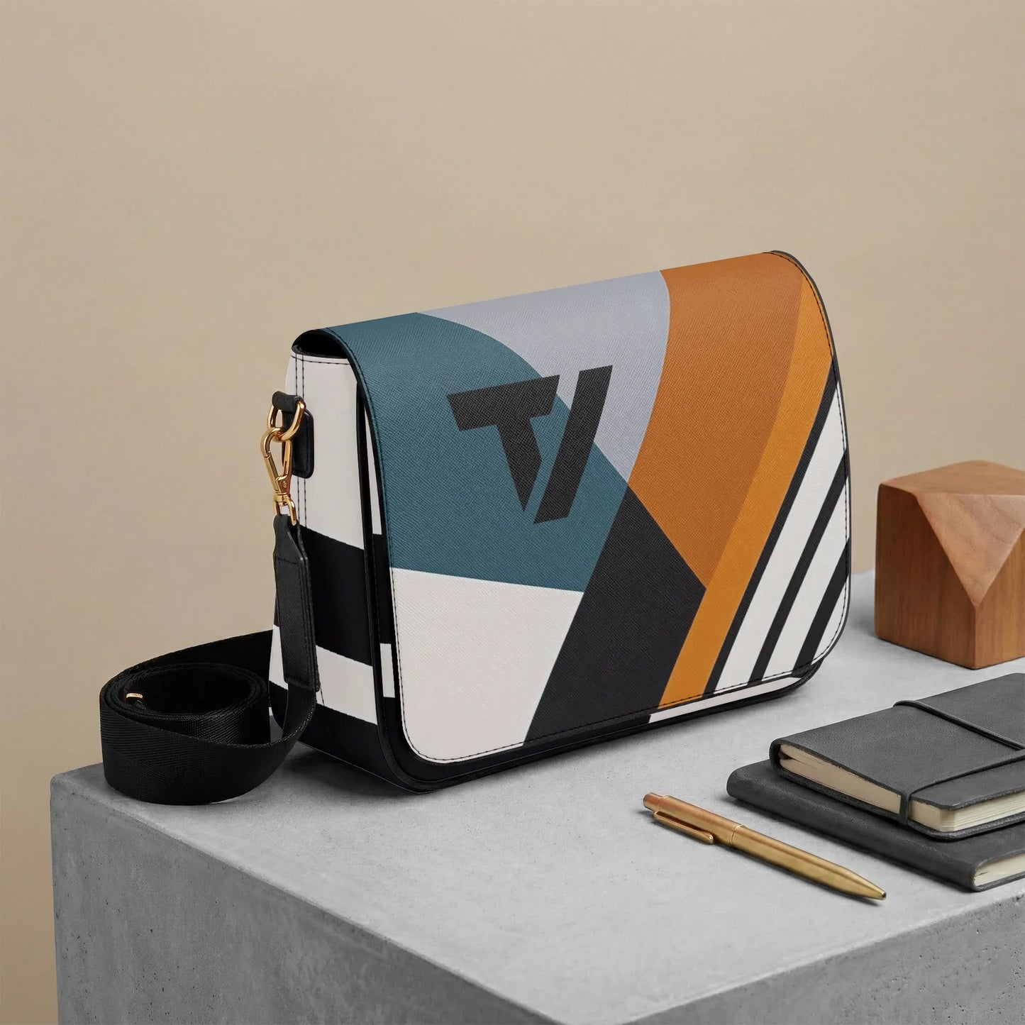 Versatile Crossbody Bag - Women's Signature Daily Handbag - TeeVoke