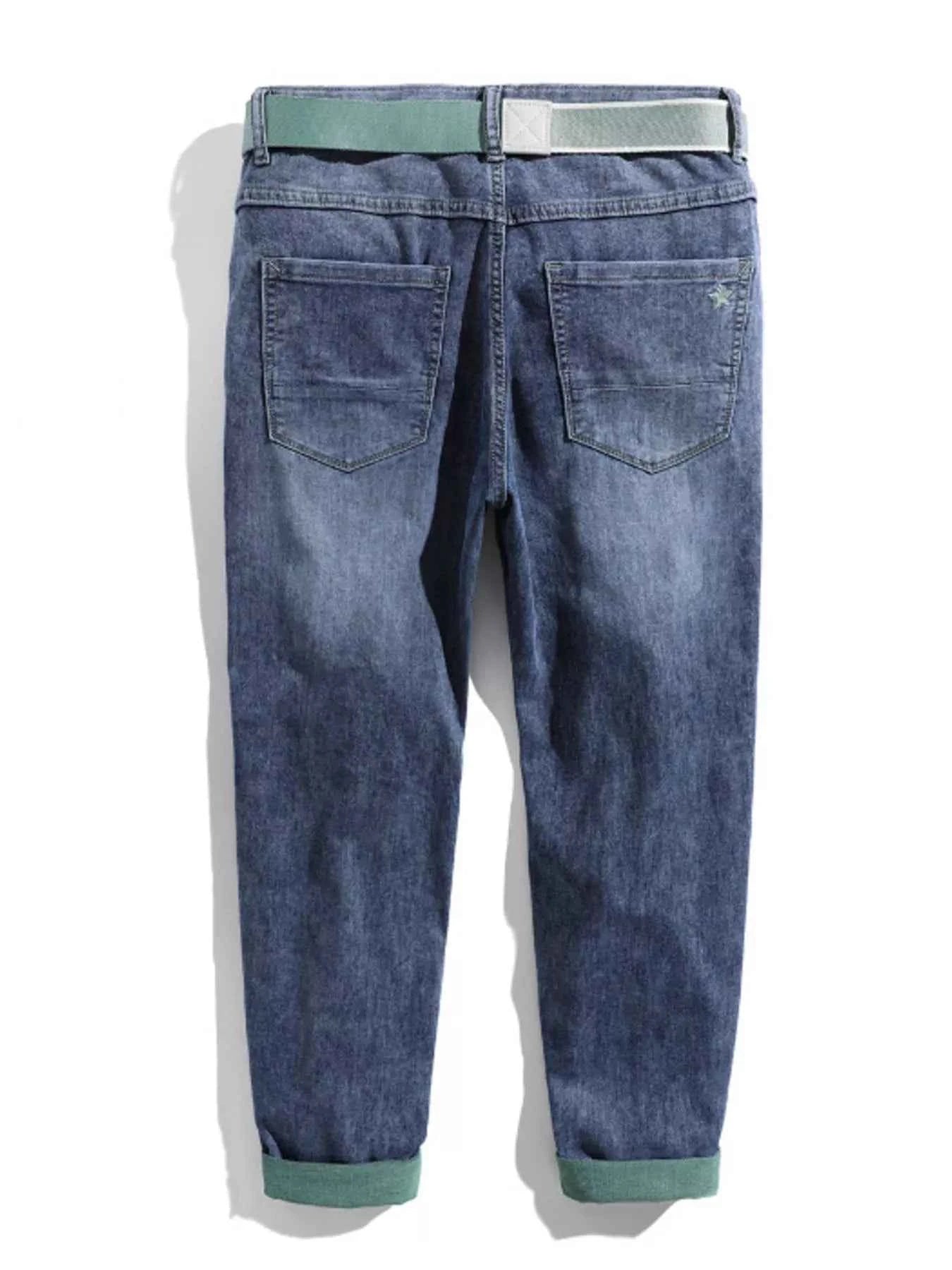 Men's Casual Straight-Leg Jeans