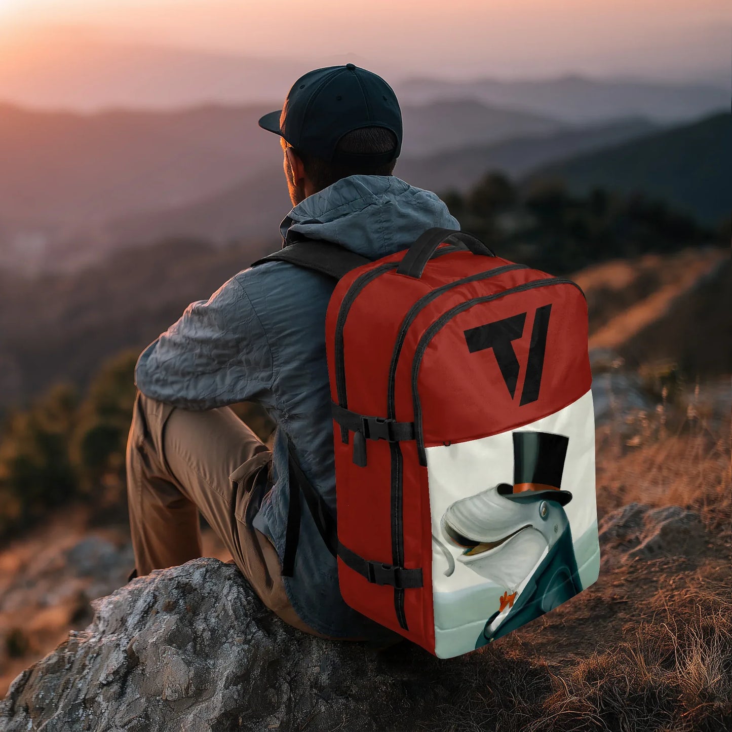 Spacious Hiking Backpack - Multi-Pocket Travel Pack - TeeVoke