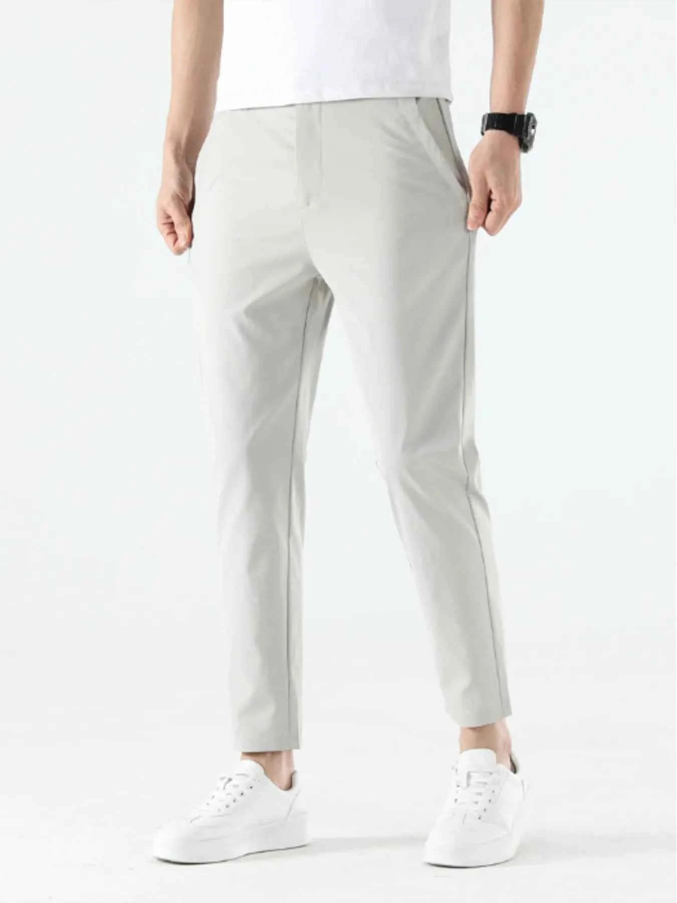 Men's Slim-Fit Casual Pants