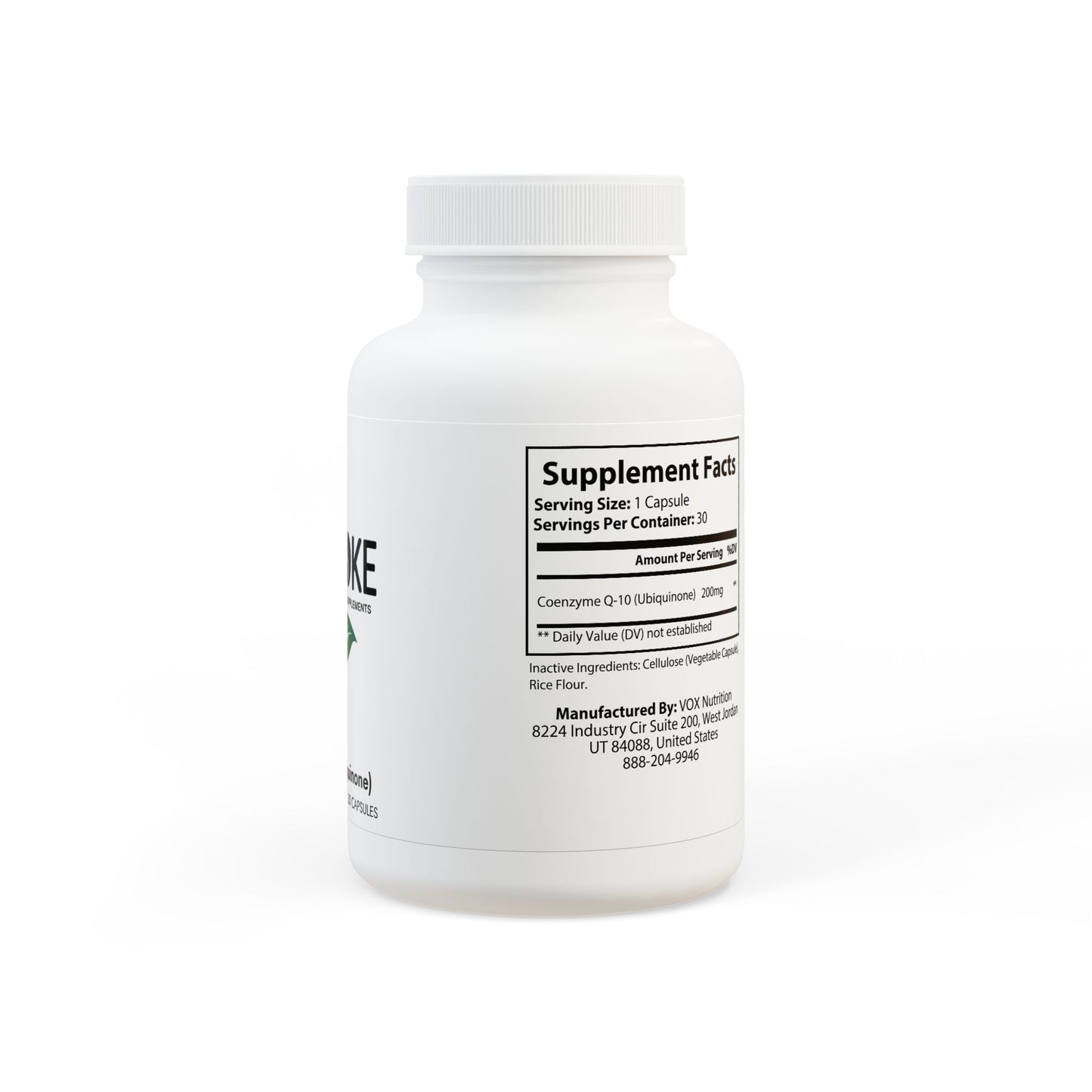 CoQ10 Antioxidant Capsules - 30 Ct for Enhanced Energy and Heart Health