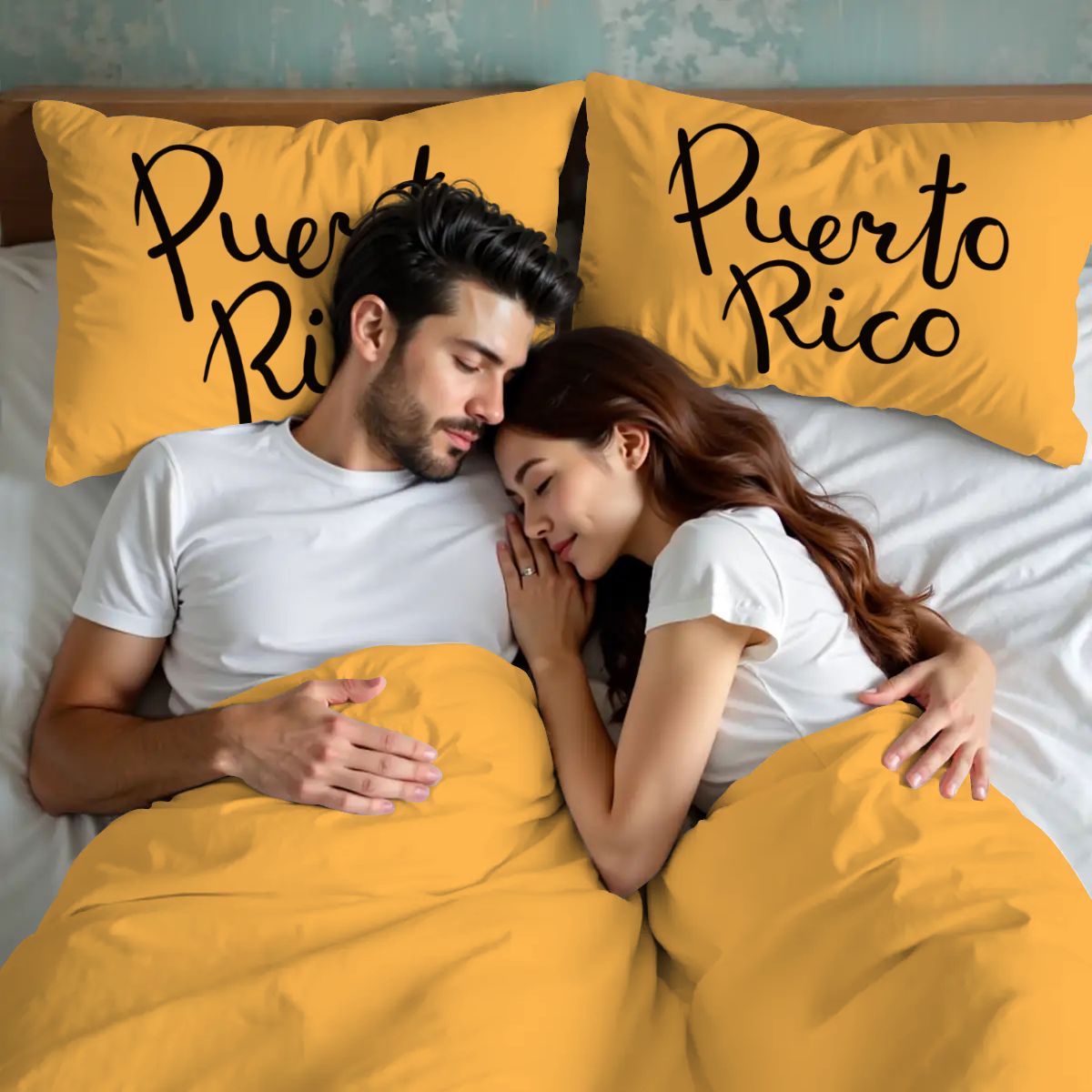 Queen Duvet Cover Set - Puerto Rico Design