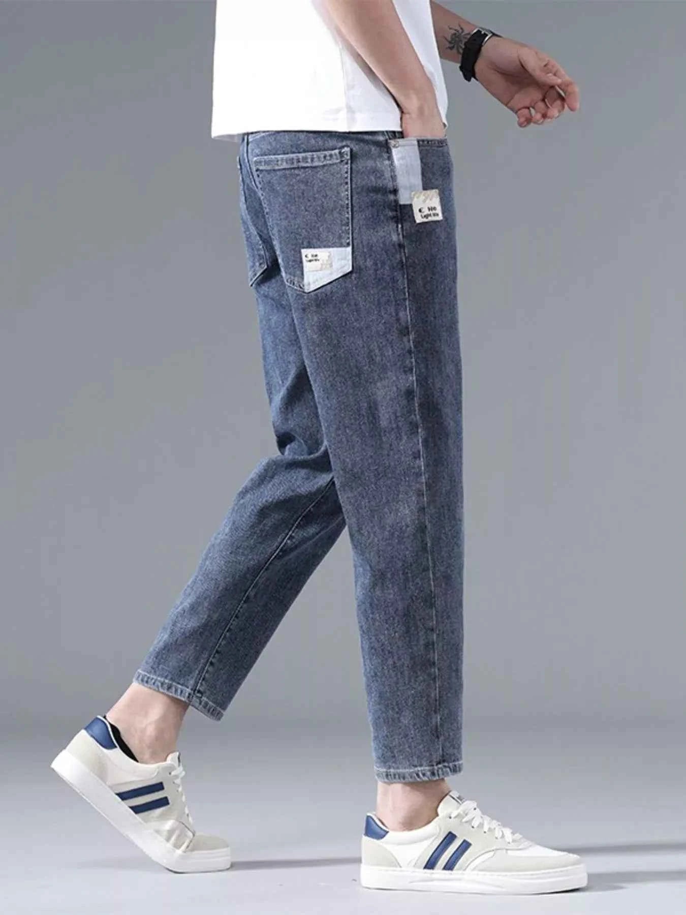 Men's Casual Wide Leg Jeans