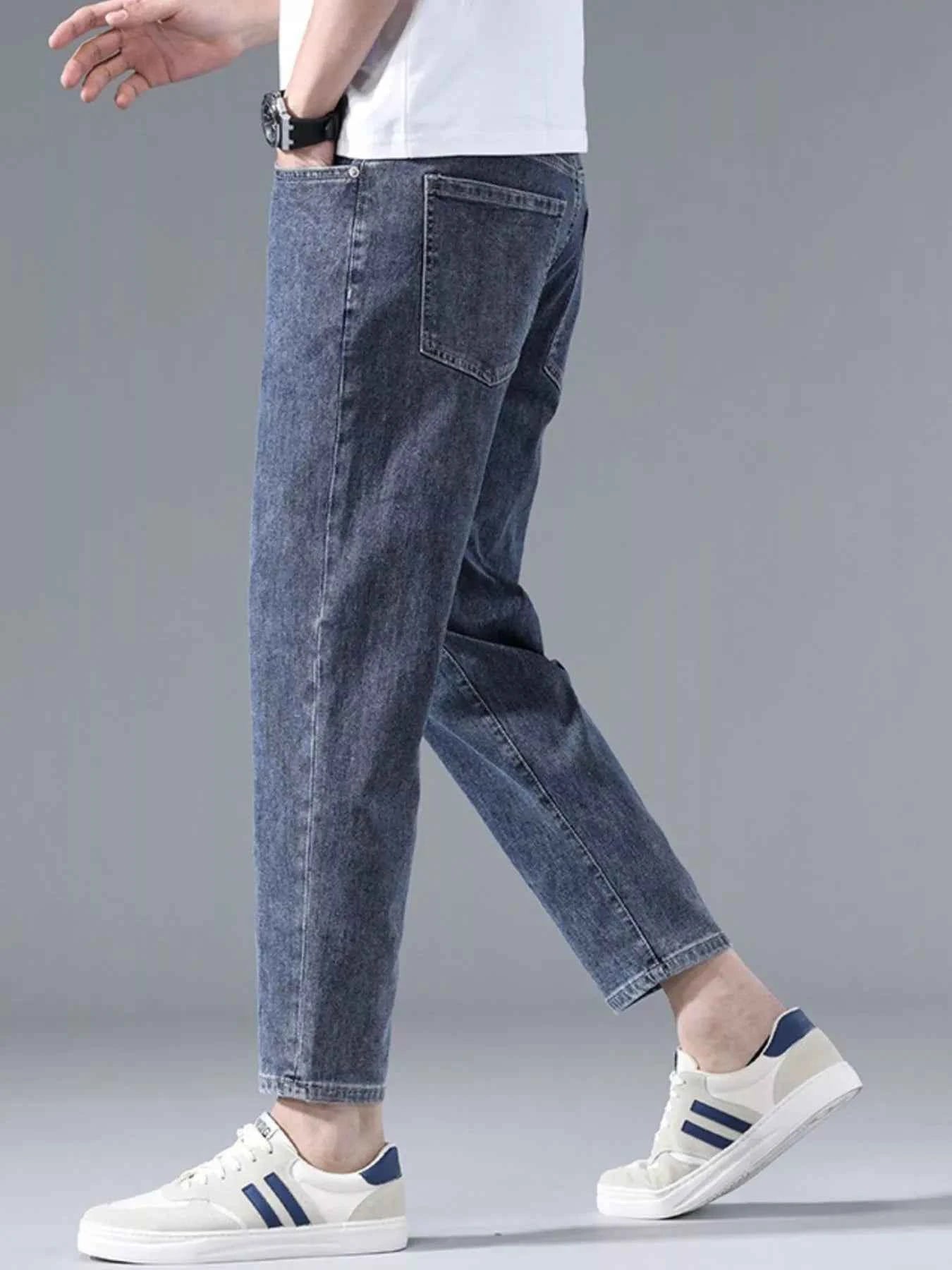 Men's Casual Wide Leg Jeans