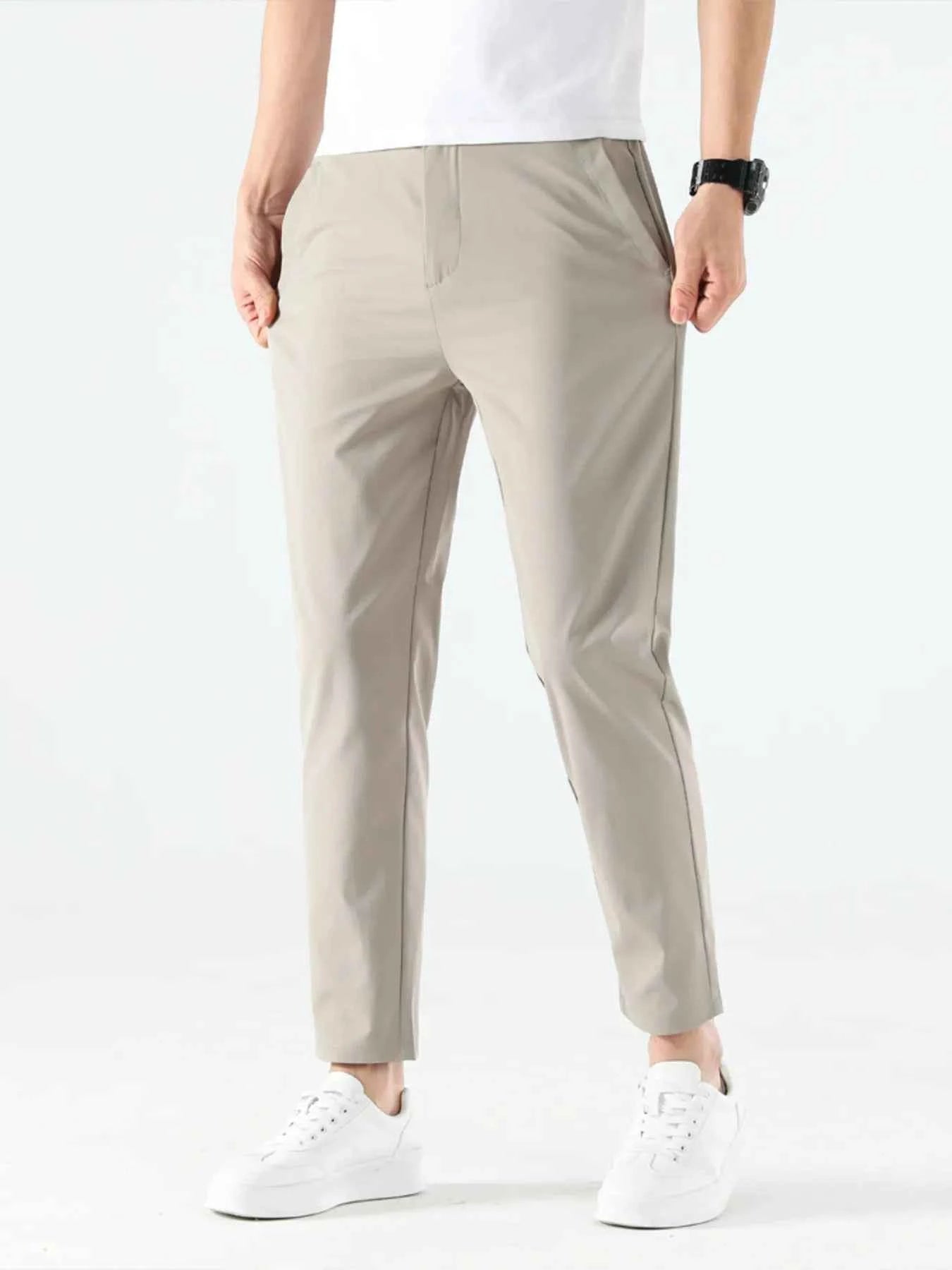 Men's Slim-Fit Casual Pants