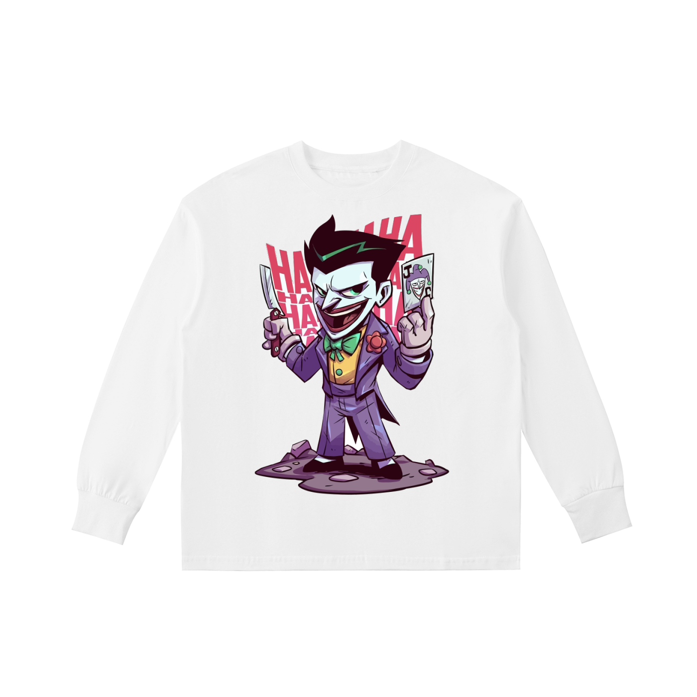 Boys Quick-Dry Cotton Long-Sleeve Tee