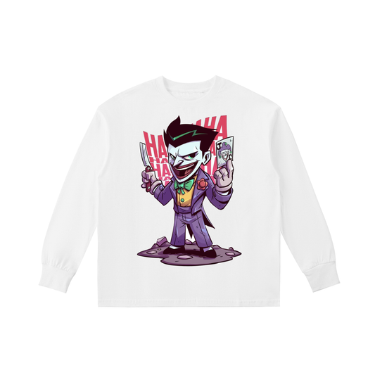 Boys Quick-Dry Cotton Long-Sleeve Tee