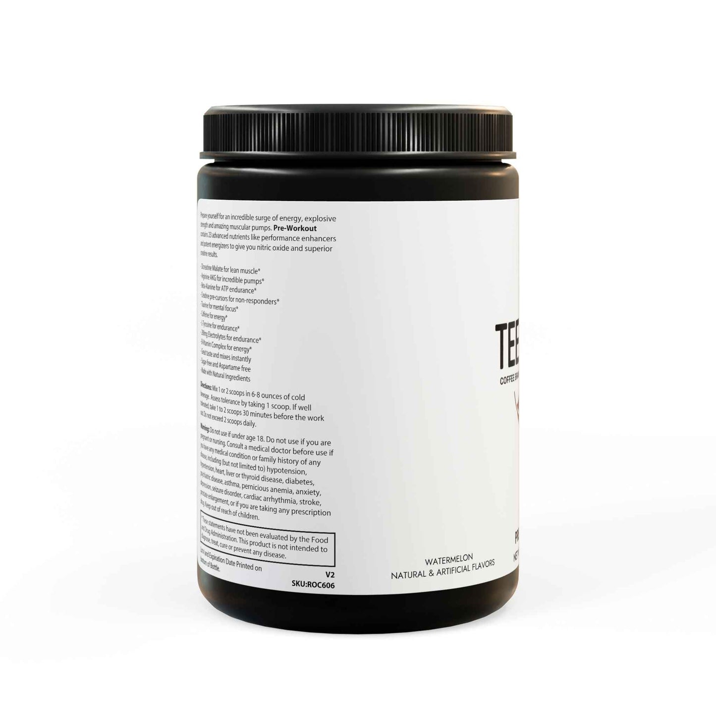 Pre-Workout Supplement, Watermelon (300g, 10.58oz)