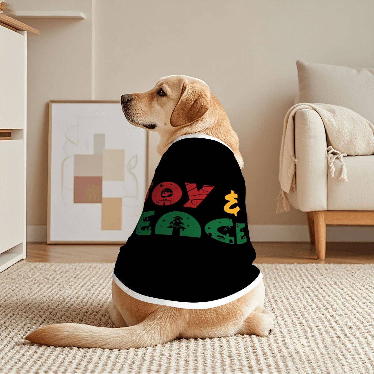 Large Dog Cotton Tank Top