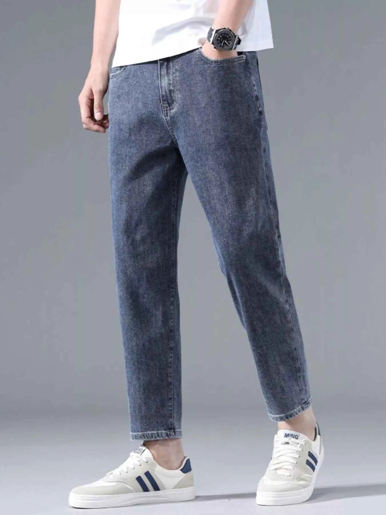 Men's Casual Wide Leg Jeans