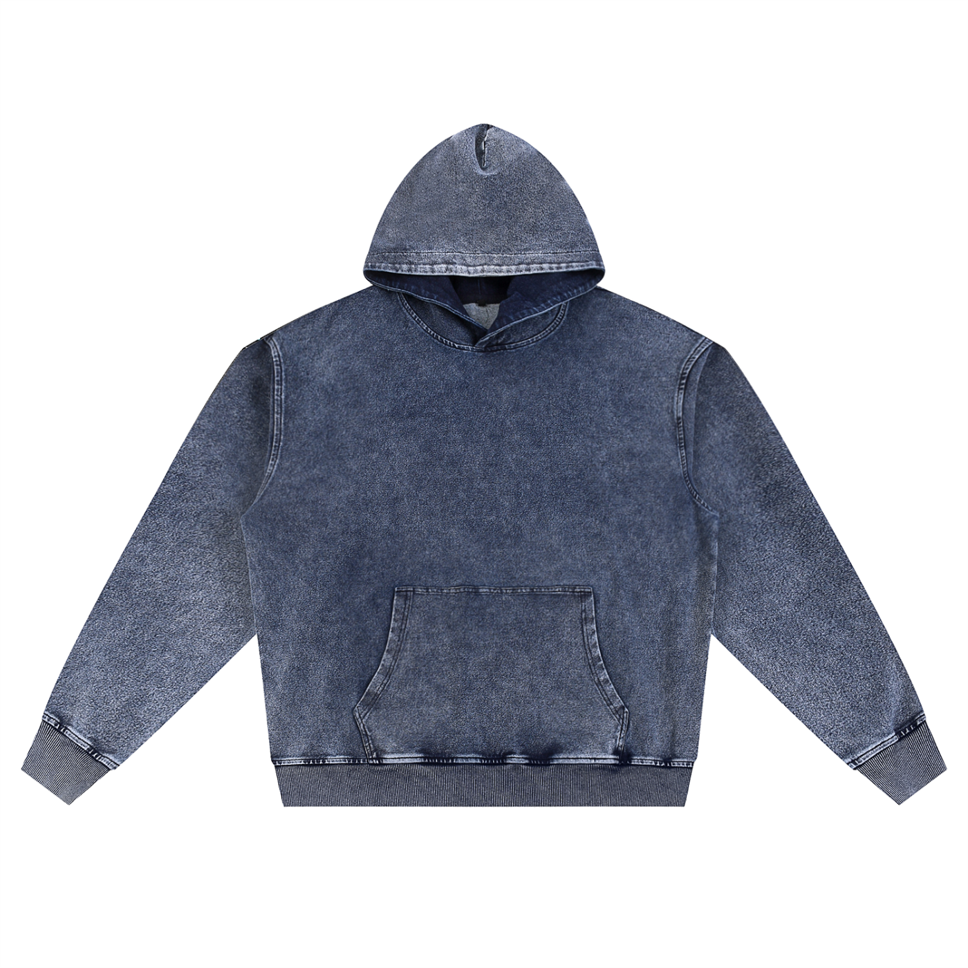Men's Snow Wash Oversized Hoodie