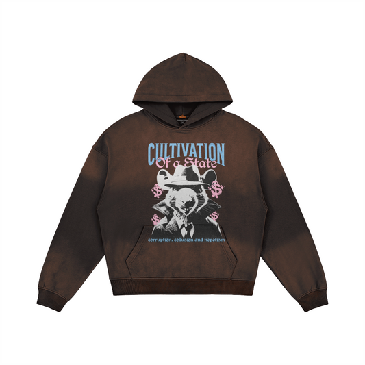 Women's Super Heavyweight Sun Faded Hoodie