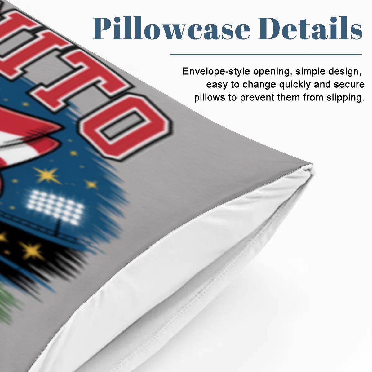 Queen Duvet Cover Set Benito Football Trendy Boys Room Gift Decor