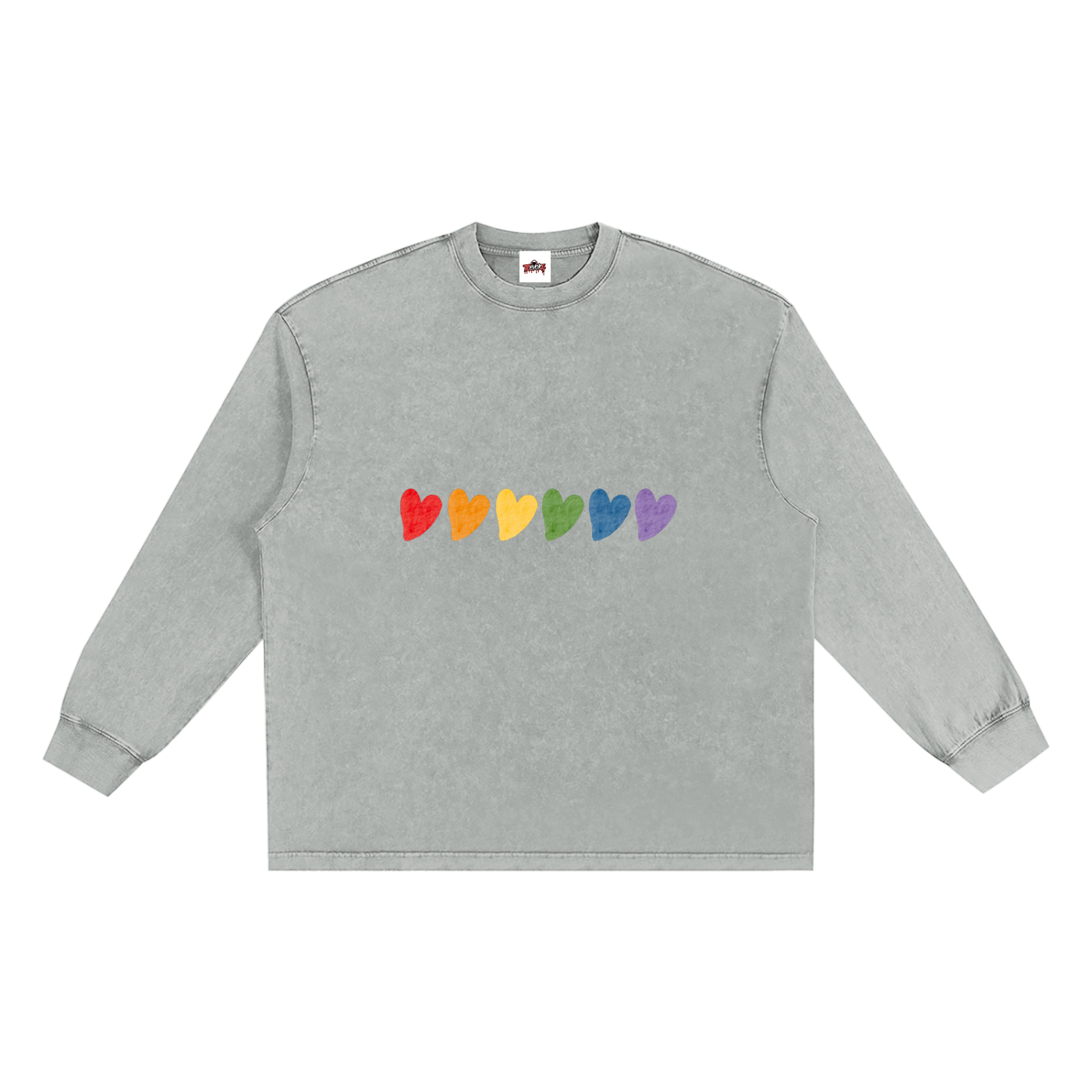 Women's Frayed Edge T-Shirt - Trendy Long Sleeve Comfort