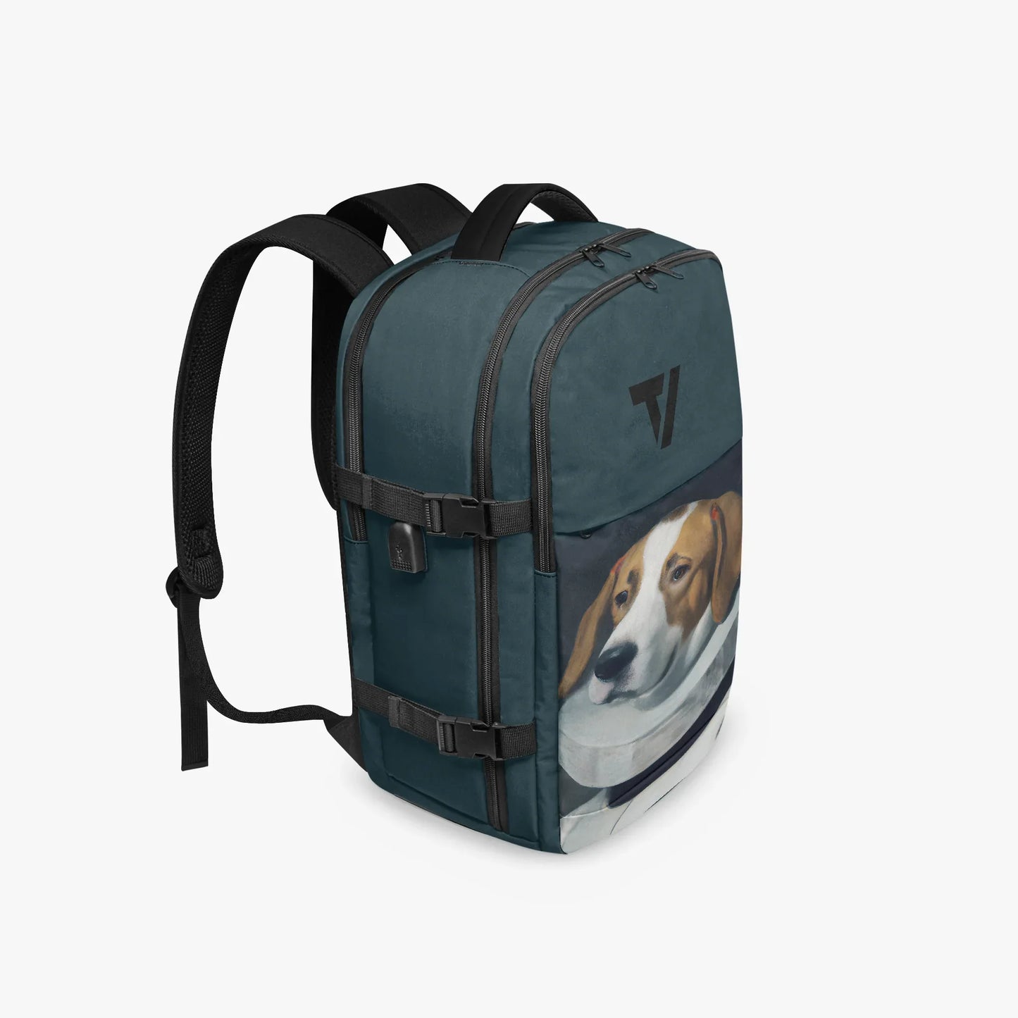 Hiking Backpack with Multiple Pockets - Ergonomic Canvas - TeeVoke