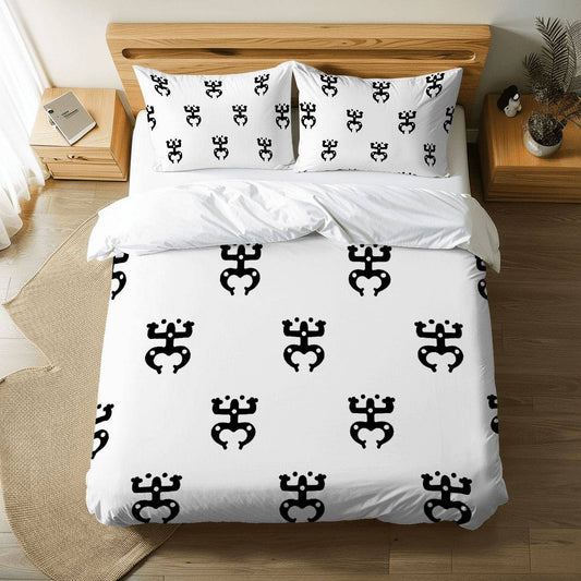 Puerto Rico King Duvet Cover Set – Taino Coquí Design for Trendy Holiday Gifting