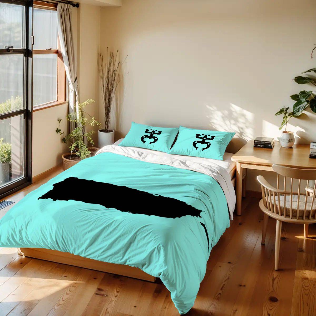 Twin Duvet Cover Set Puerto Rico Coqui Taino Kids Trendy Gift Bedroom Decor