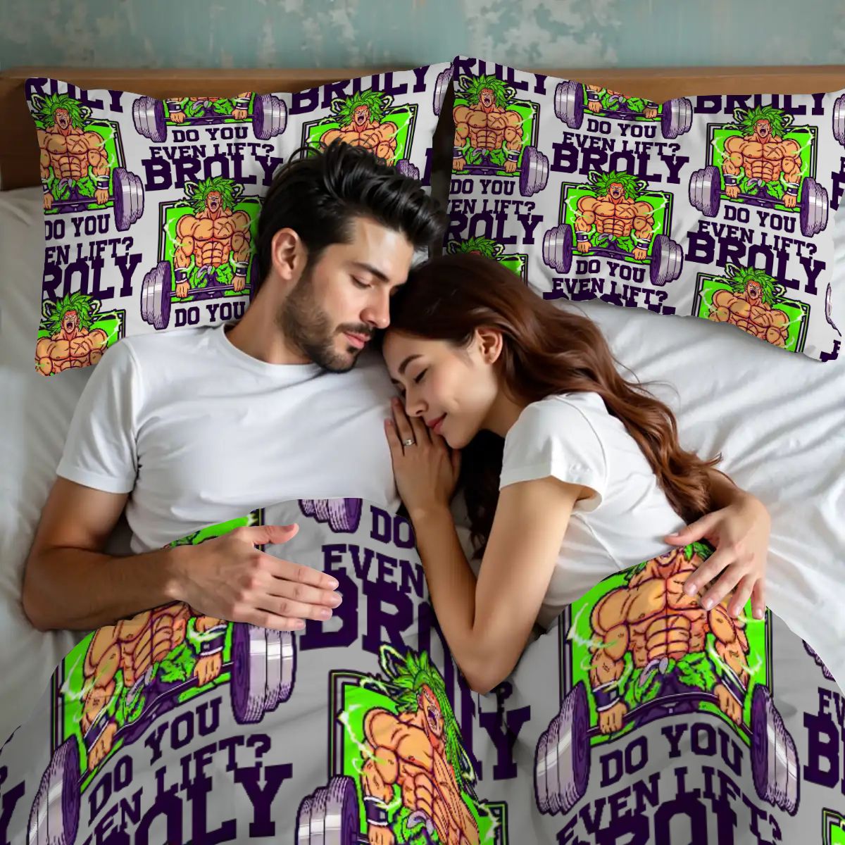 Workout Vibes Bedding – Queen Duvet Cover for Gym Enthusiasts