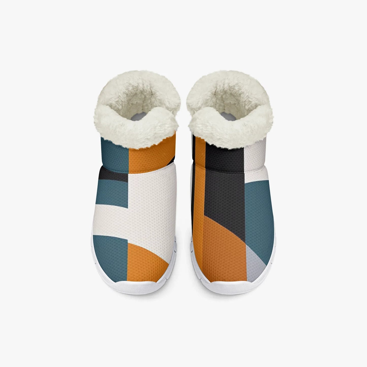 Women's Winter Snow Boots - Warm Fleece Lined Waterproof Anti-Slip Outdoor Footwear - TeeVoke