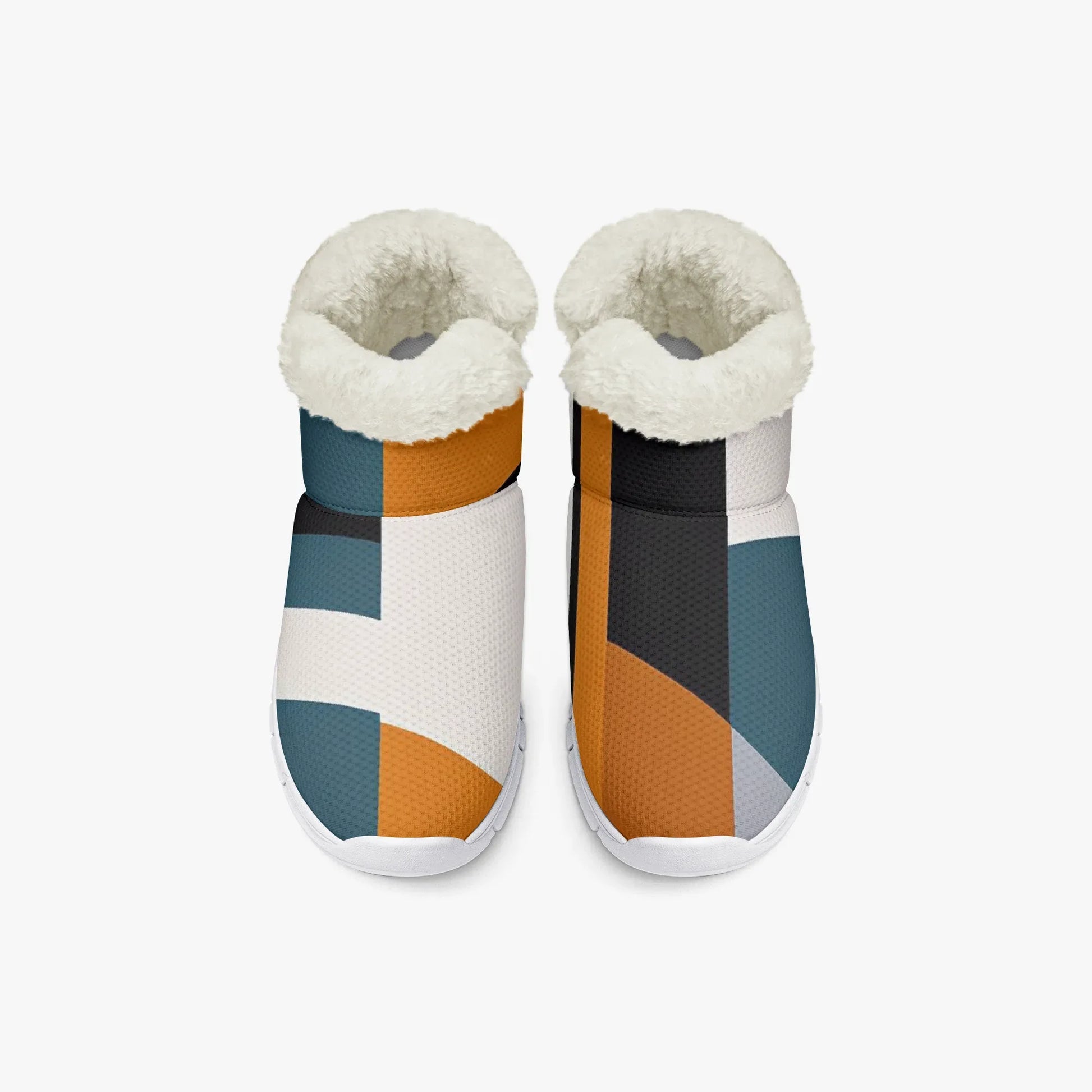 Women's Winter Snow Boots - Warm Fleece Lined Waterproof Anti-Slip Outdoor Footwear - TeeVoke