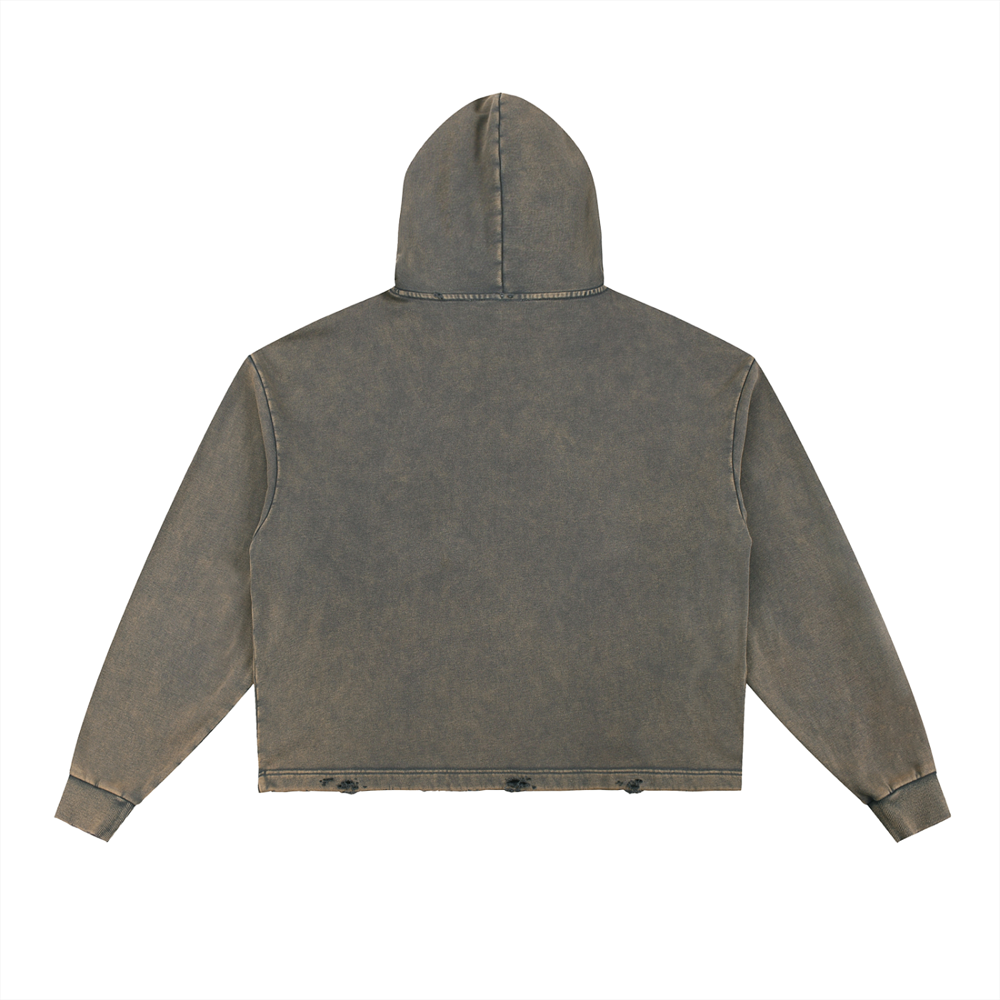 Men's Vintage Washed Hoodie for Sporty Casual Wear