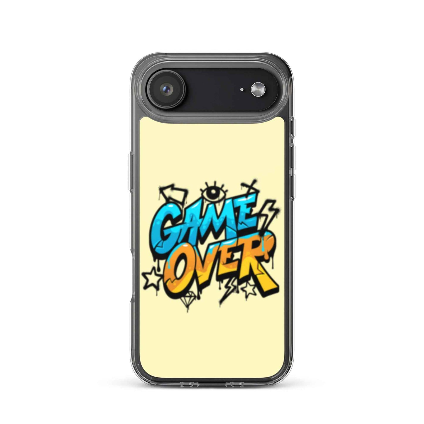 Clear Case for iPhone® 17 Pro Max, Air, Pro Game Over Design