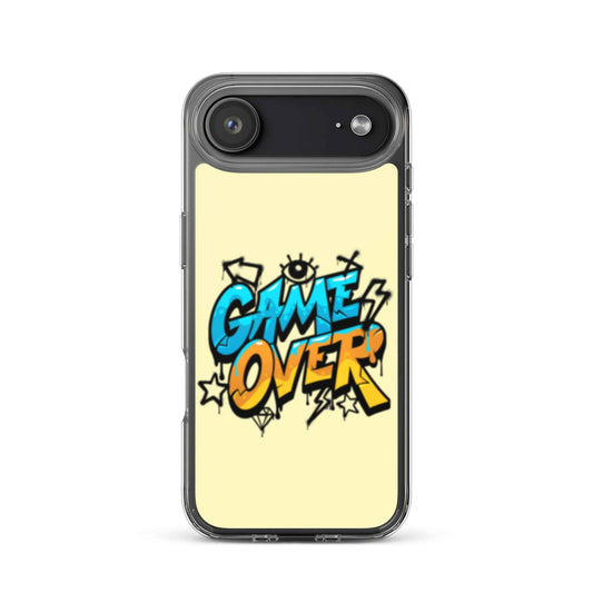Clear Case for iPhone® 17 Pro Max, Air, Pro Game Over Design