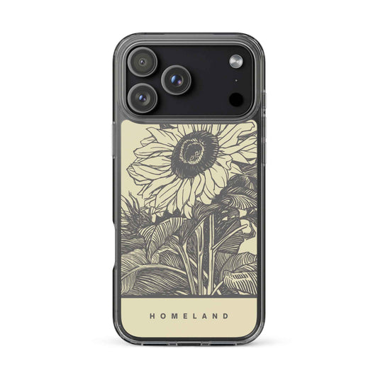 Women's Clear Case for iPhone® 17 Pro Max, Air, Pro Homeland SunFlower