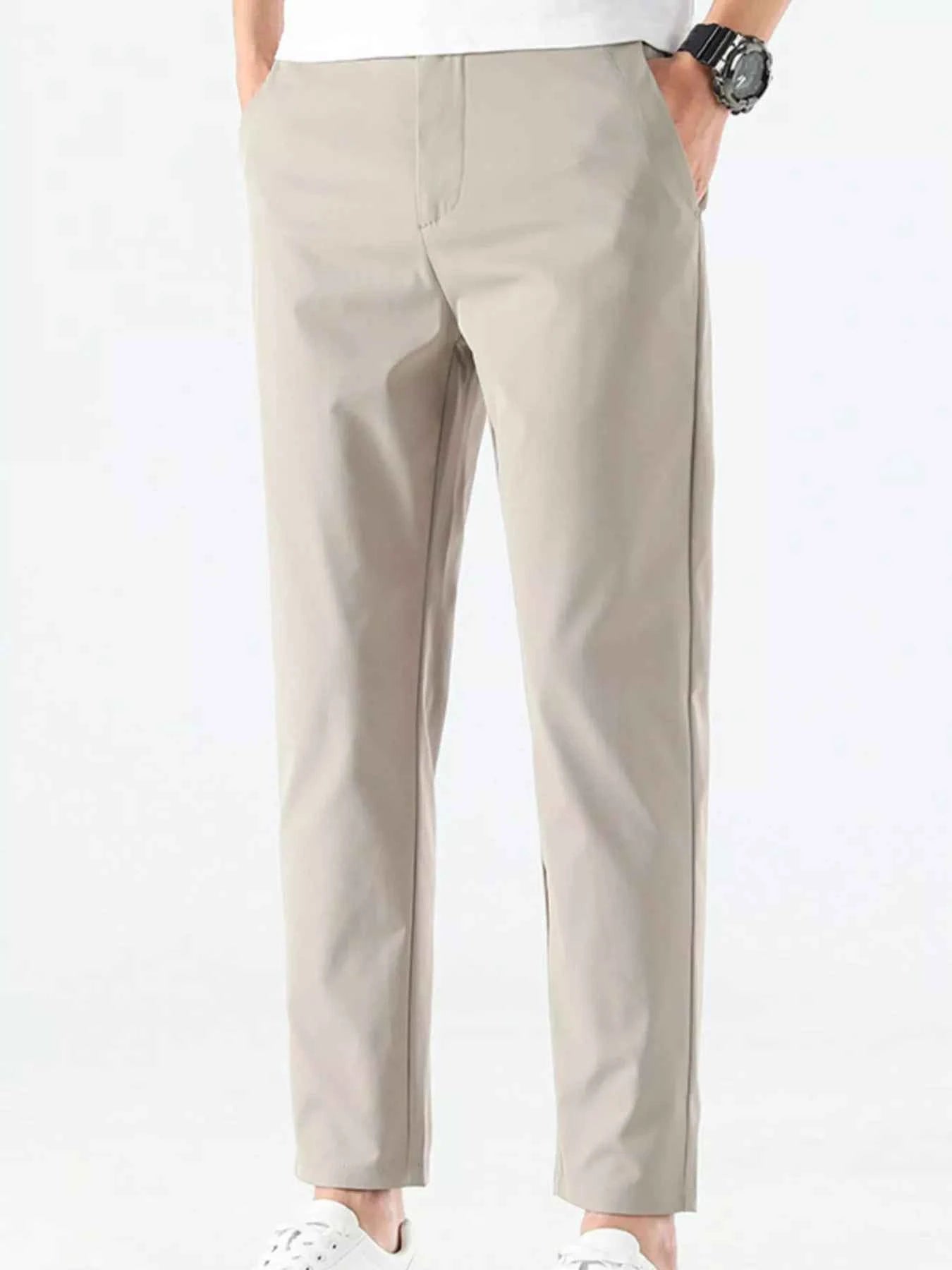 Men's Slim-Fit Casual Pants