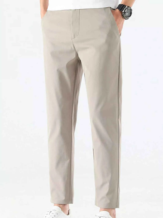 Men's Slim-Fit Casual Pants