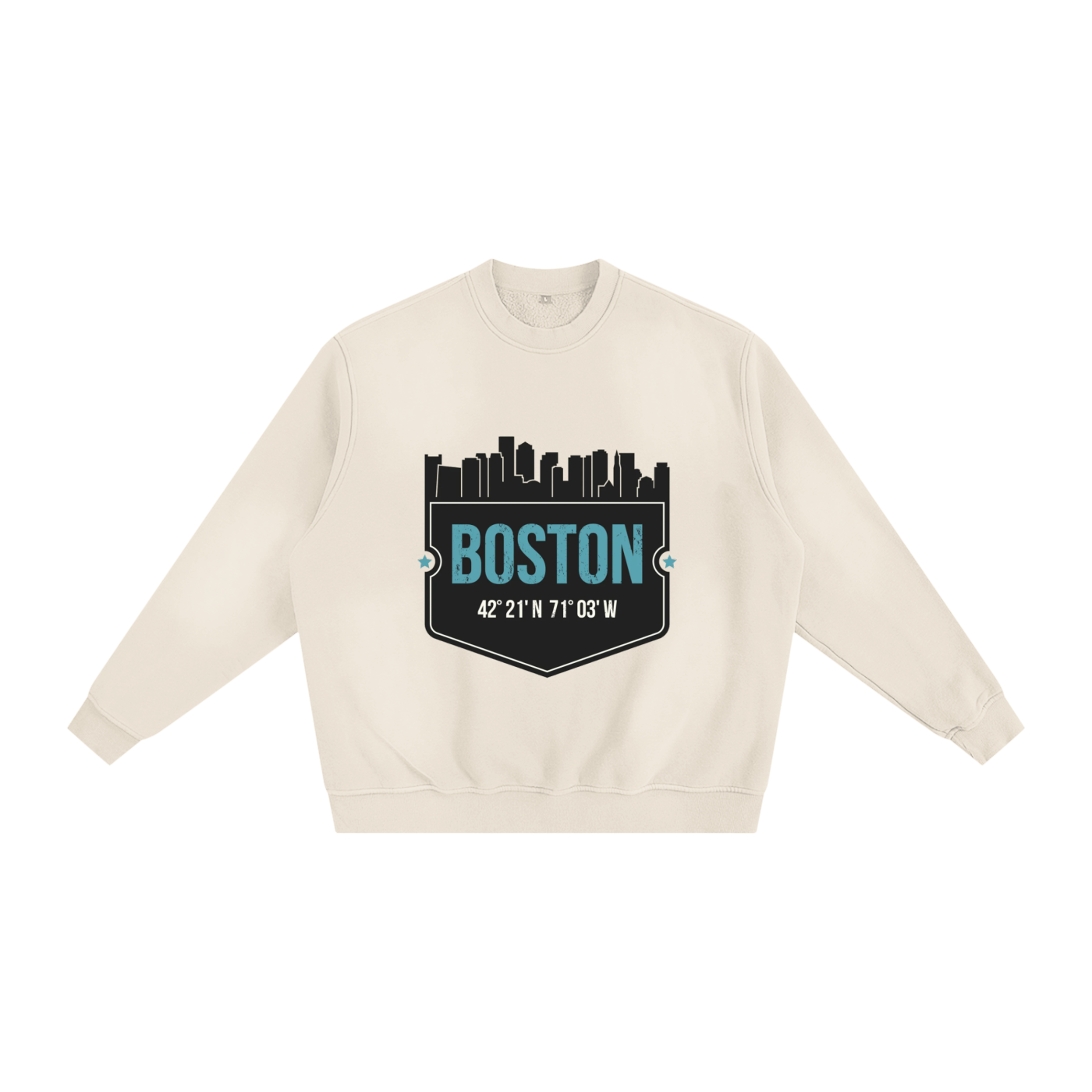 Women's Fleece Sweatshirt Boston - Cozy Comfort for Chilly Days