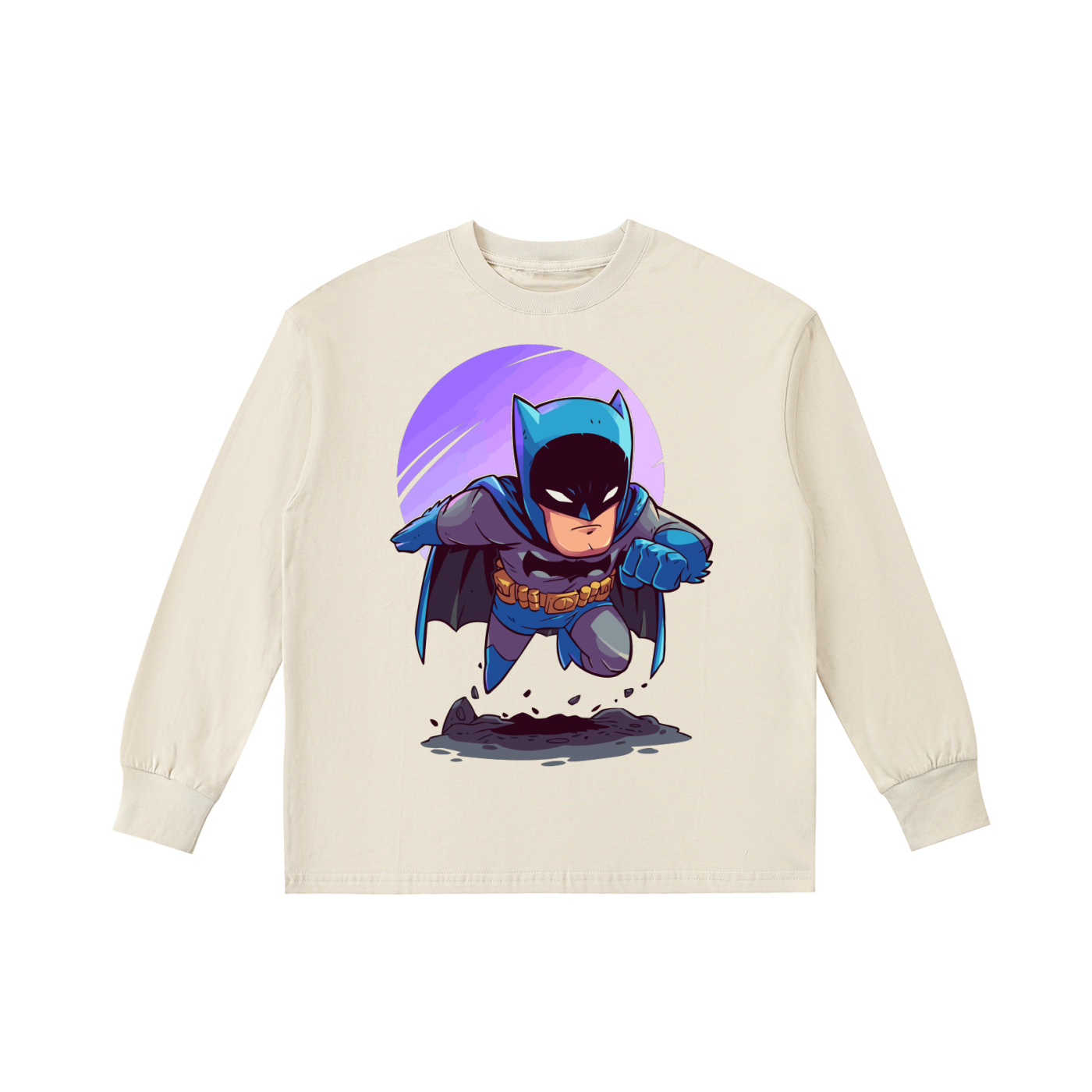 Boys Quick-Dry Cotton Long-Sleeve Tee