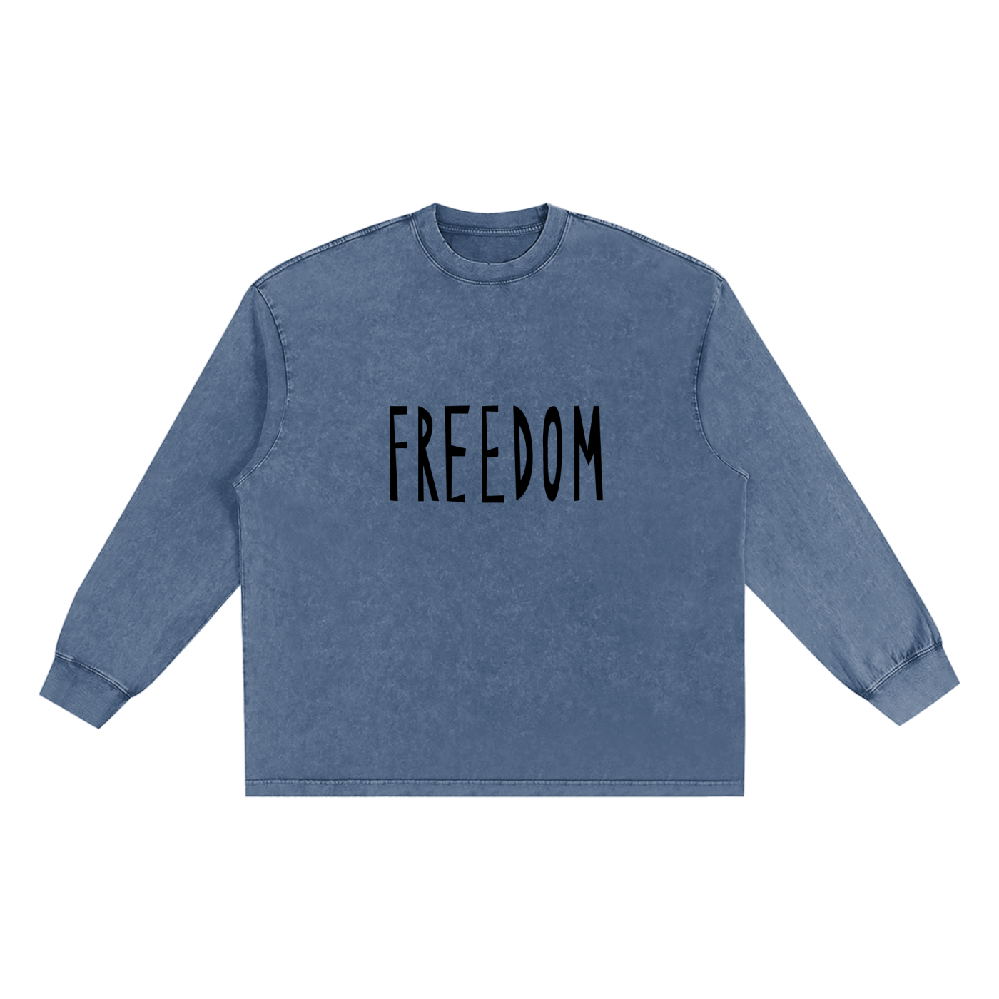 Women's Long Sleeve T-shirt with Versatile Frayed Edge Design