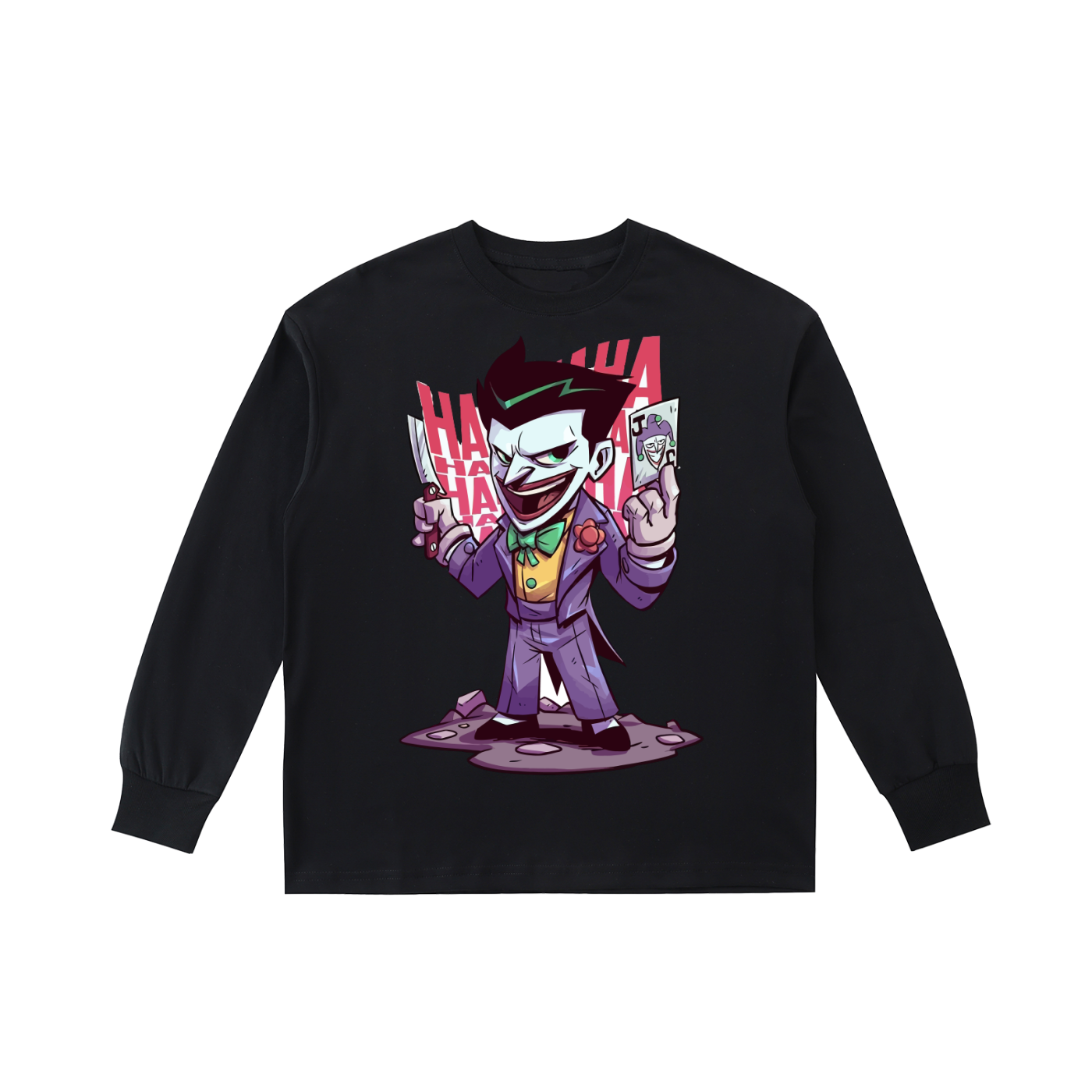 Boys Quick-Dry Cotton Long-Sleeve Tee