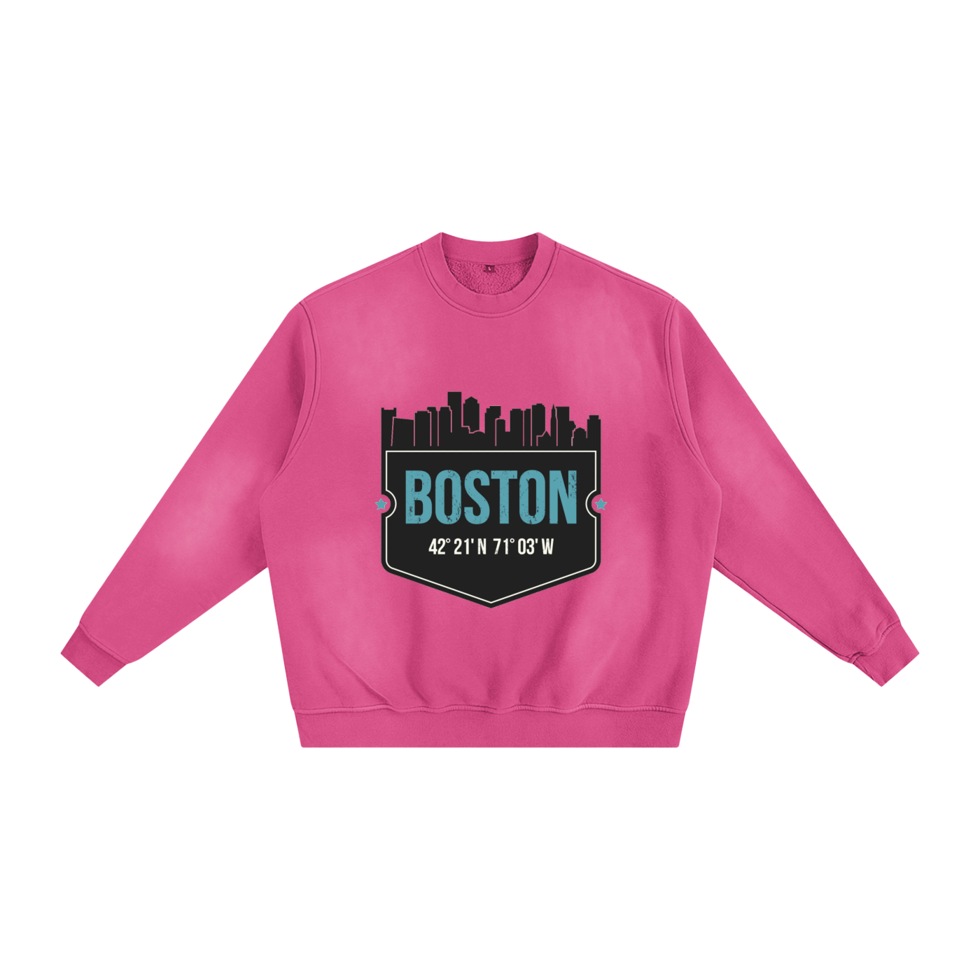 Women's Fleece Sweatshirt Boston - Cozy Comfort for Chilly Days