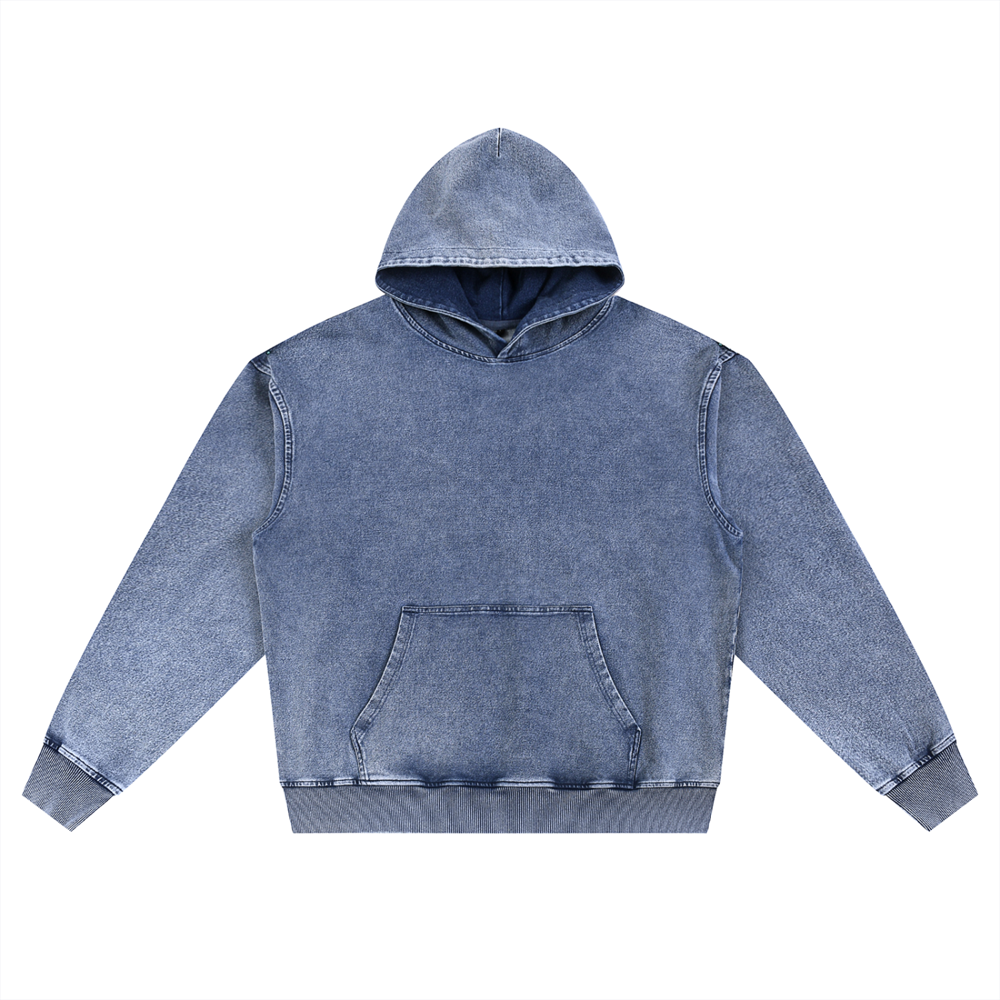Men's Snow Wash Oversized Hoodie