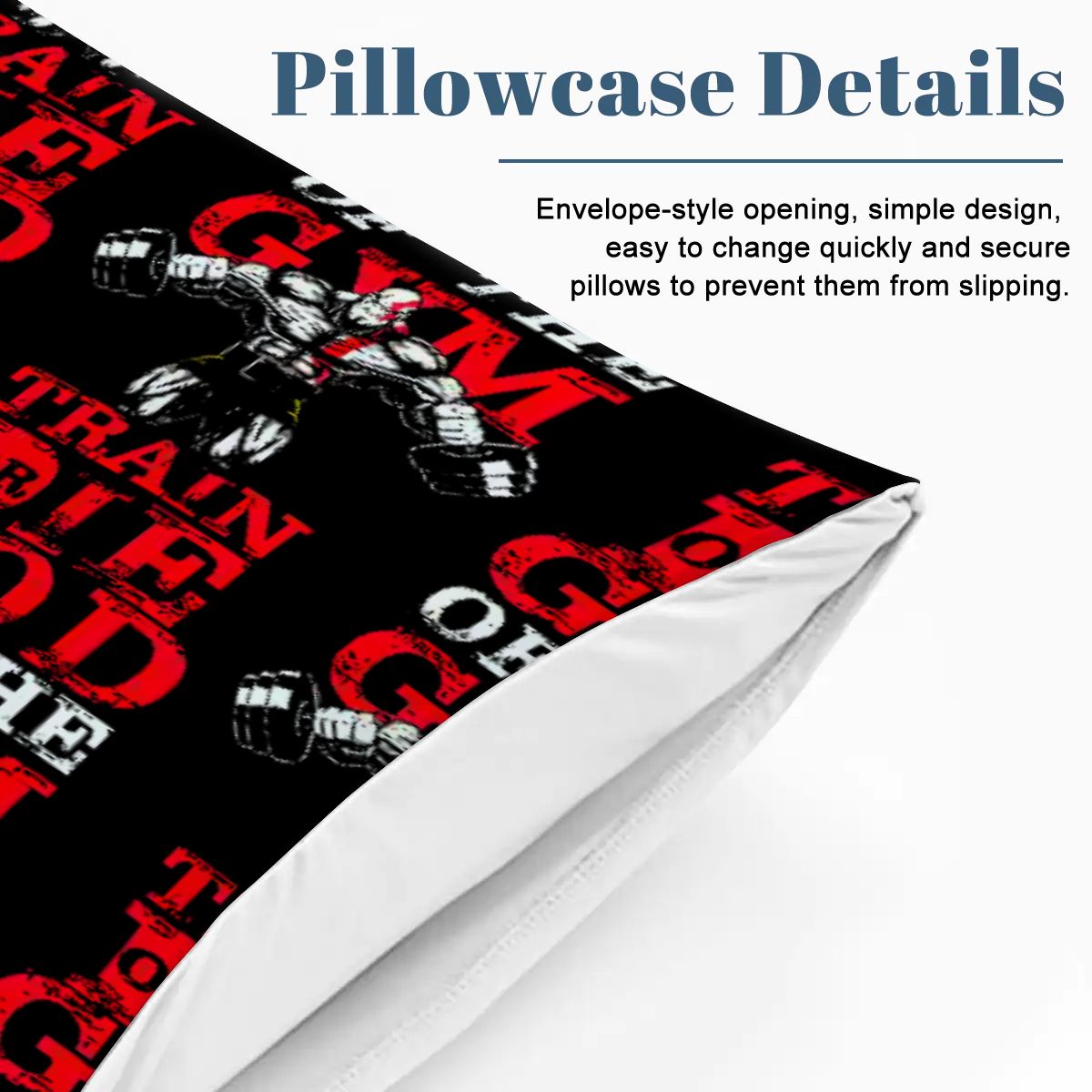 Workout Vibes Bedding – Queen Duvet Cover for Gym Enthusiasts