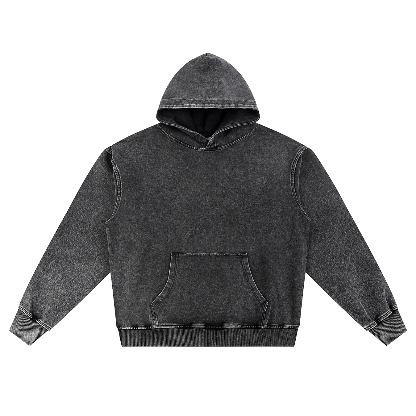 Men's Snow Wash Oversized Hoodie