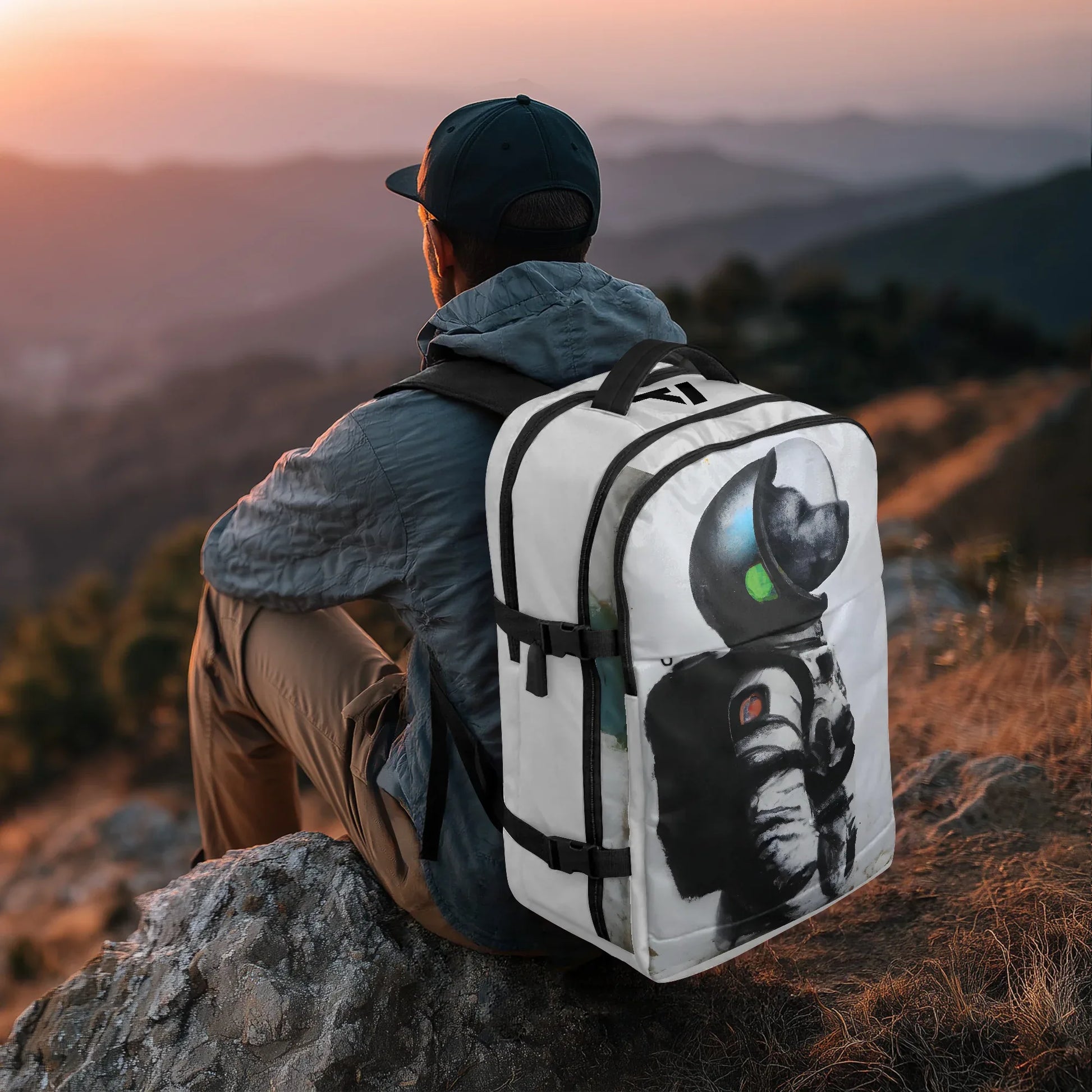 Essential Hiking Backpack - Multi-Pocket Outdoor Pack - TeeVoke