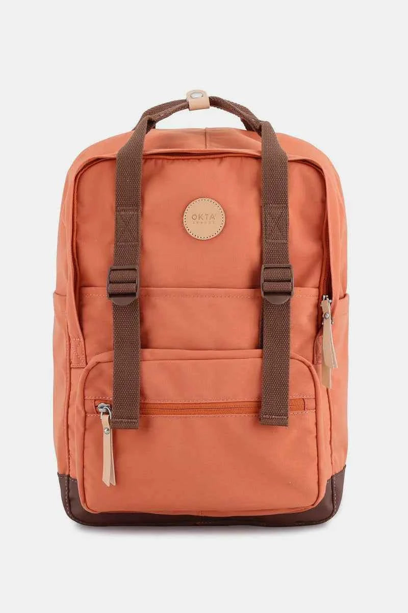 Himawari Waterproof Canvas Backpack Bag with Side Pockets