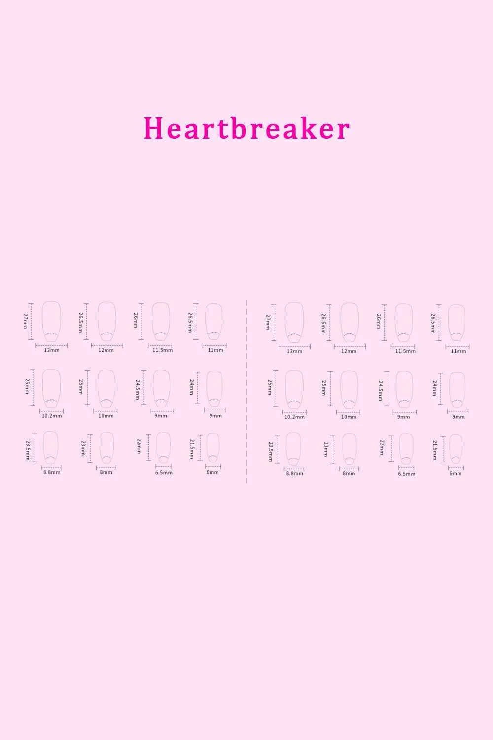 SO PINK BEAUTY Press On Nails 2 Packs