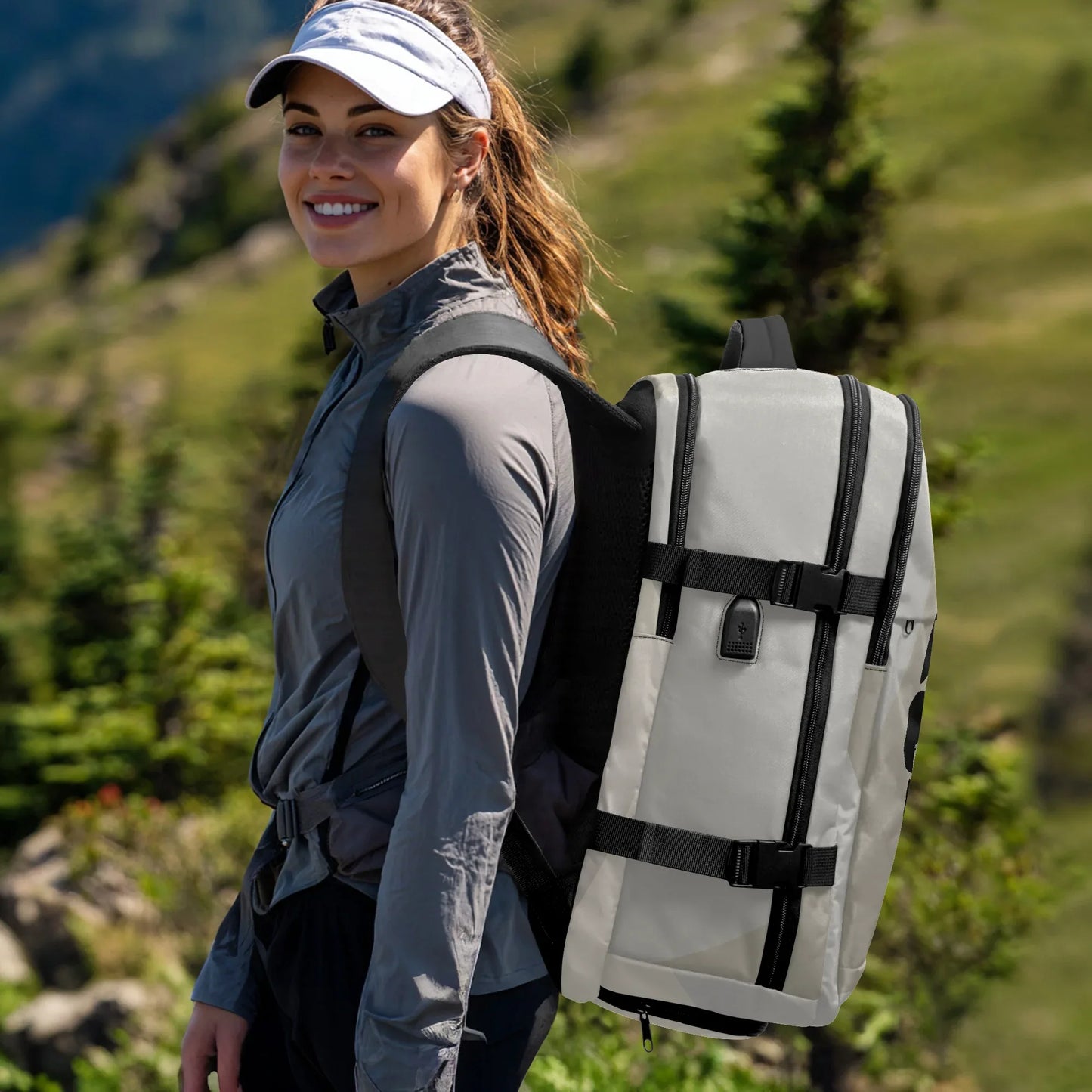 Versatile Hiking Backpack - Multi-Pocket Adventure Pack - TeeVoke