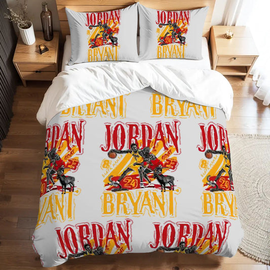NBA Legends Duvet Cover – Full Set Featuring Kobe & Jordan