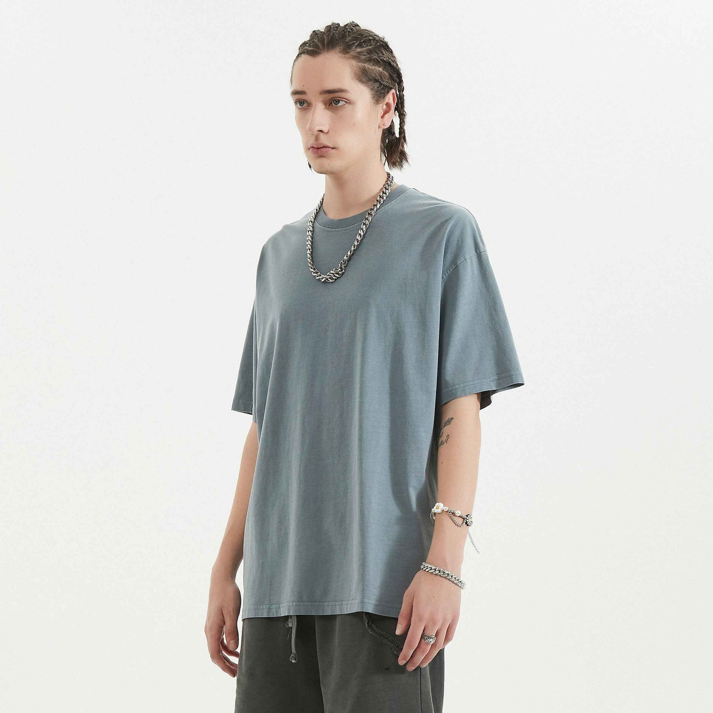 Men's Washed T-shirt Doggy Lover