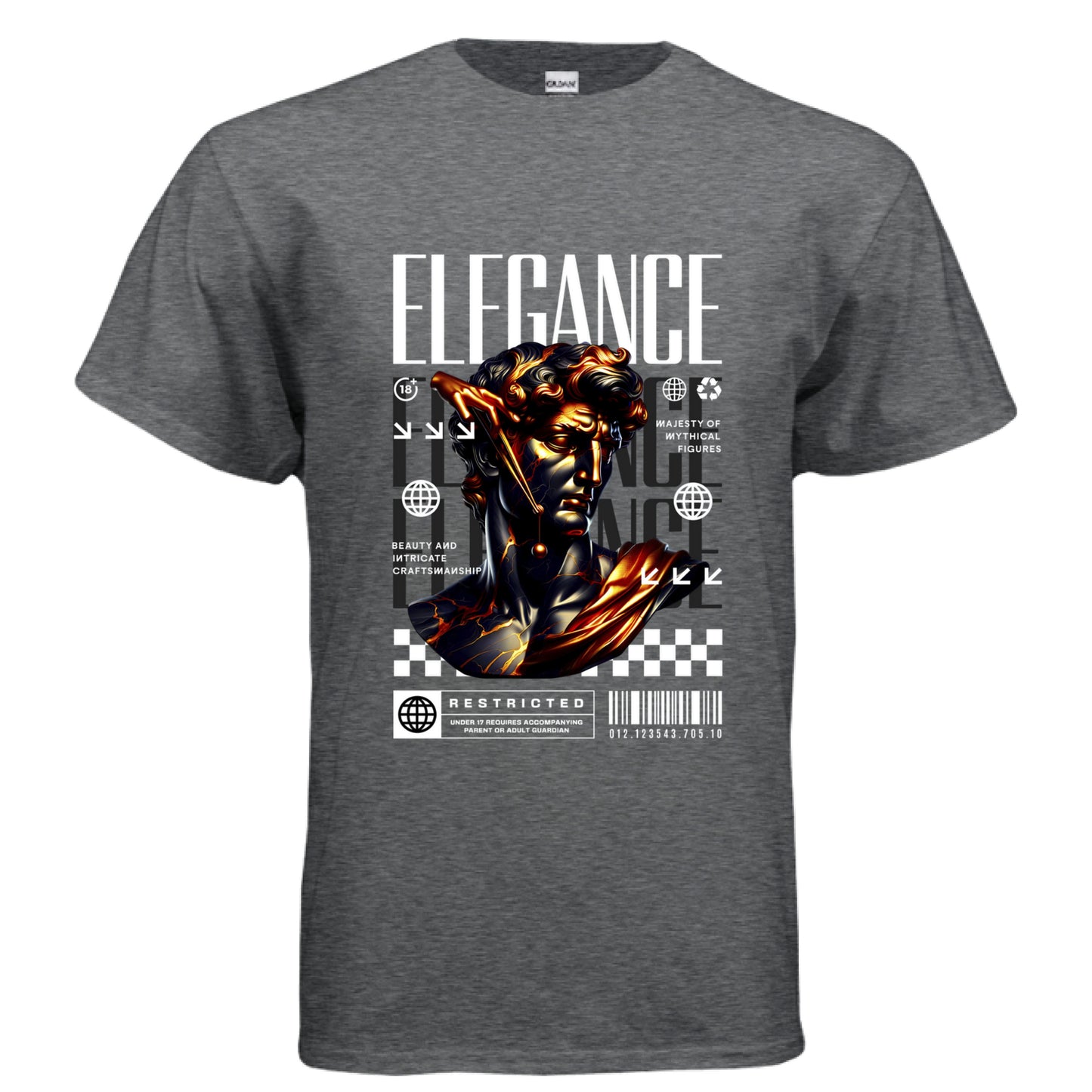 DARK HEATHER - FRONT