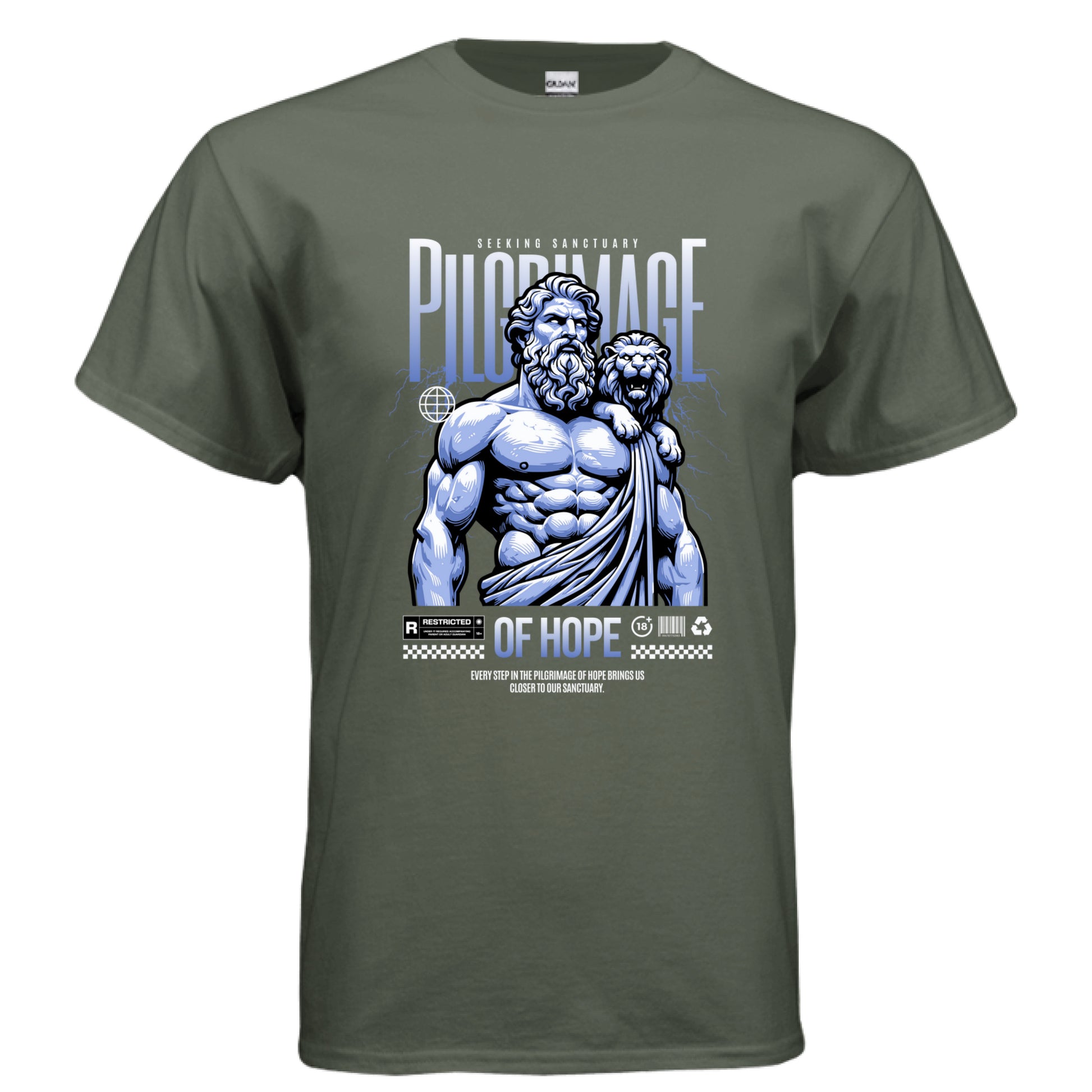 MILITARY GREEN - FRONT